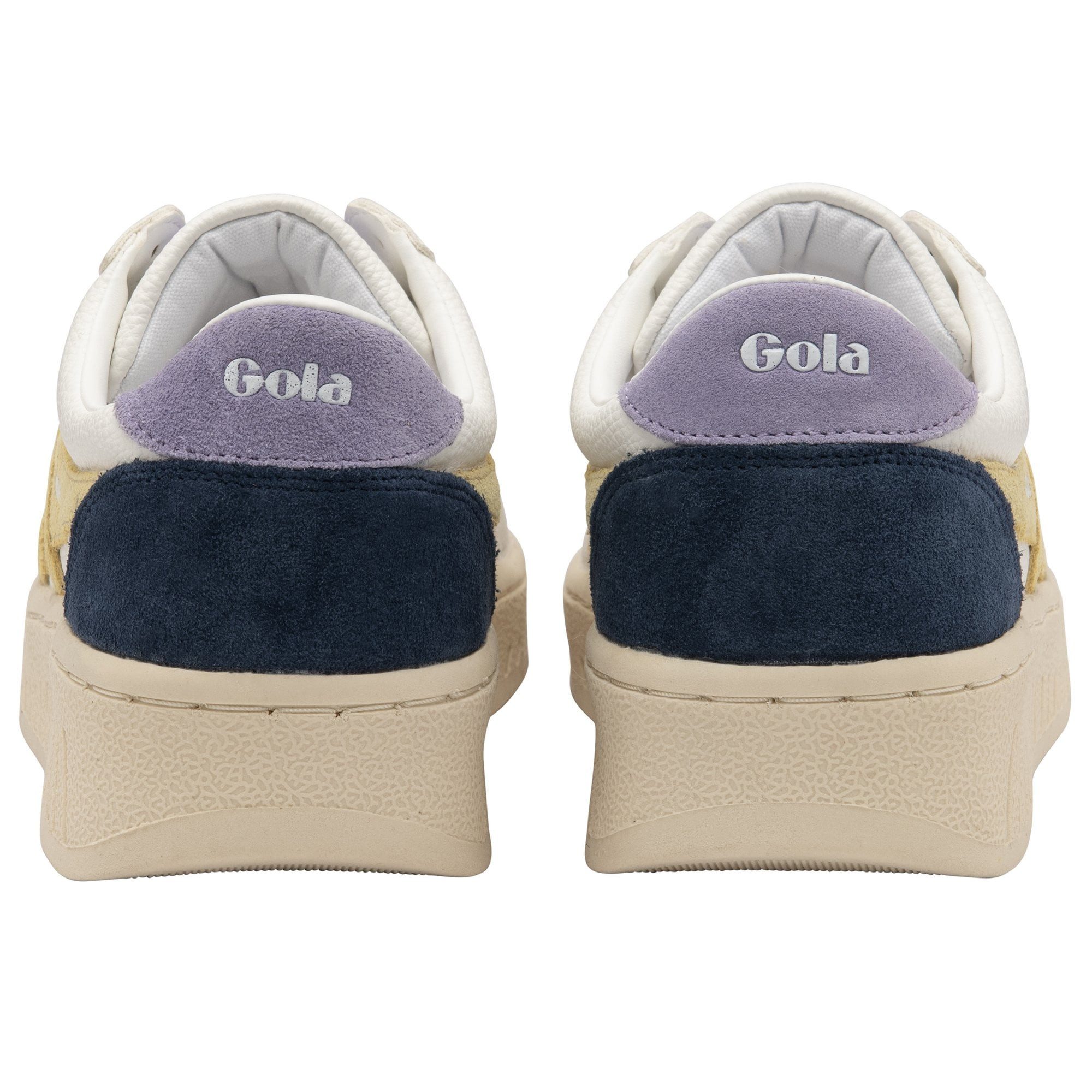 Gola Grandslam Trident weiss/lemongelb/lavender Damen Sneaker