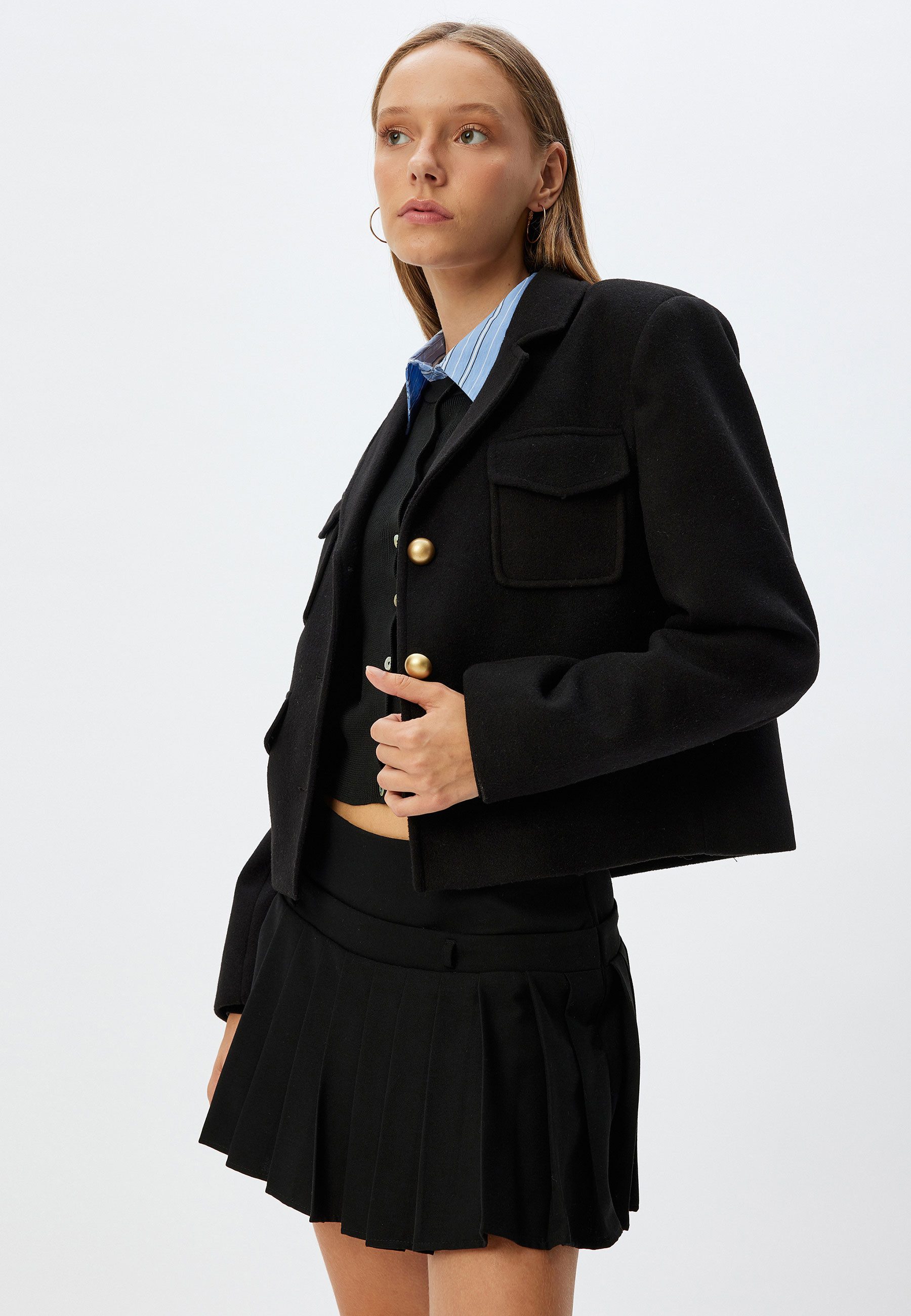 Kurzjacke Regular Klassisch