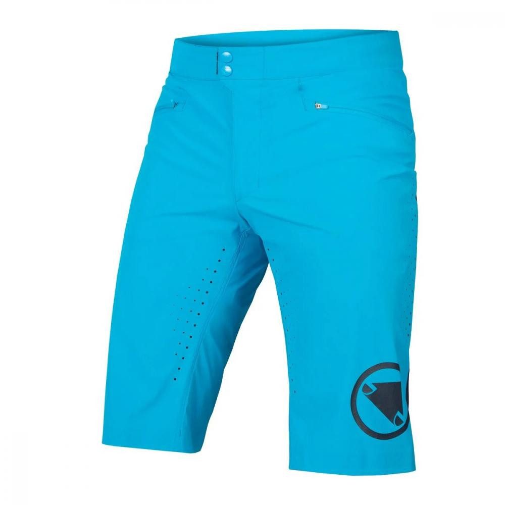 Endura Fahrradhose Endura SingleTrack Lite Short kürzere Beinlänge electric Blue Größe XX
