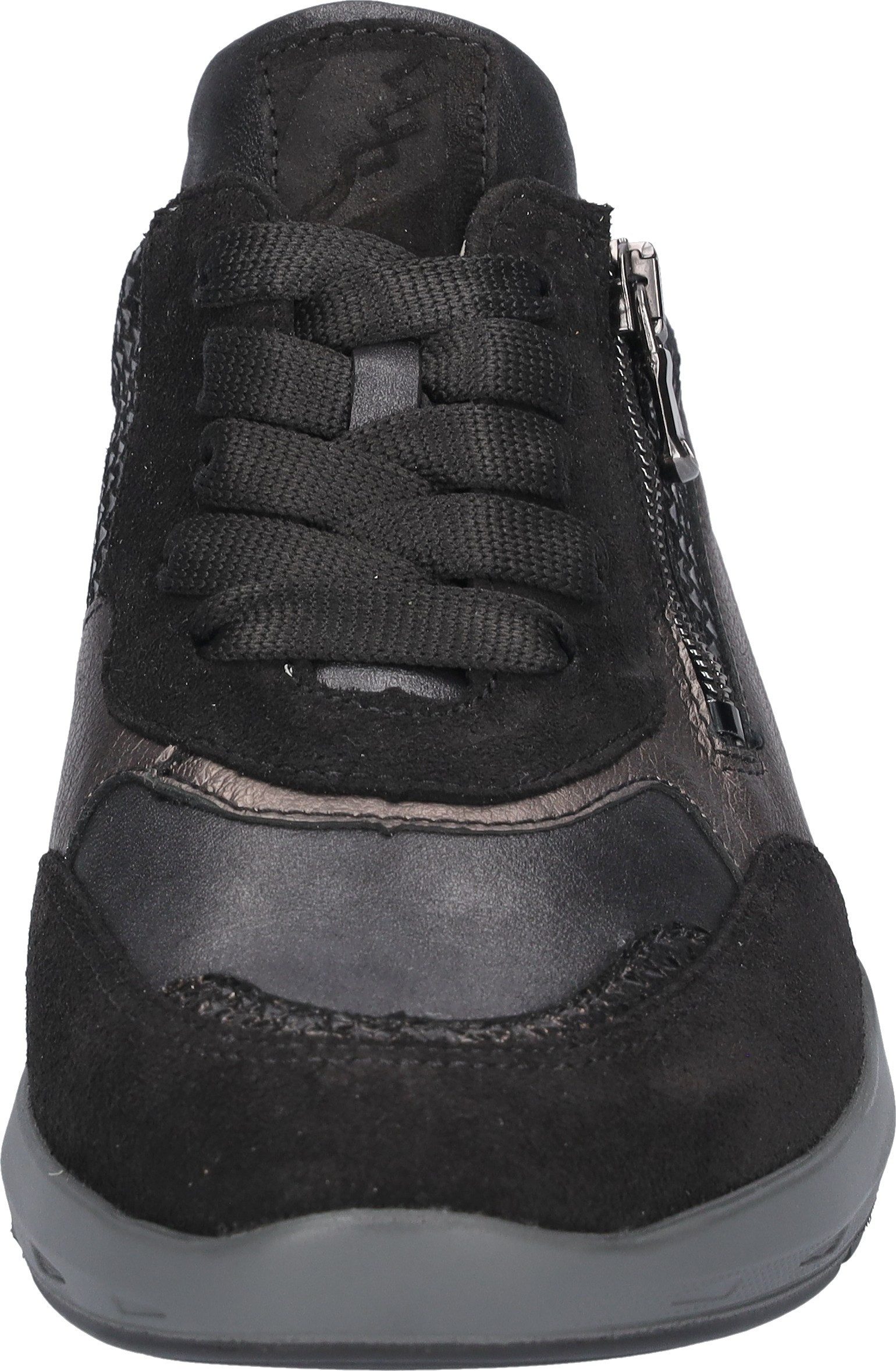 Waldläufer M-TONIA Schnürschuh Komfortschuh, Sneaker, Bequemschuh, Reißverschluss, M-Weite