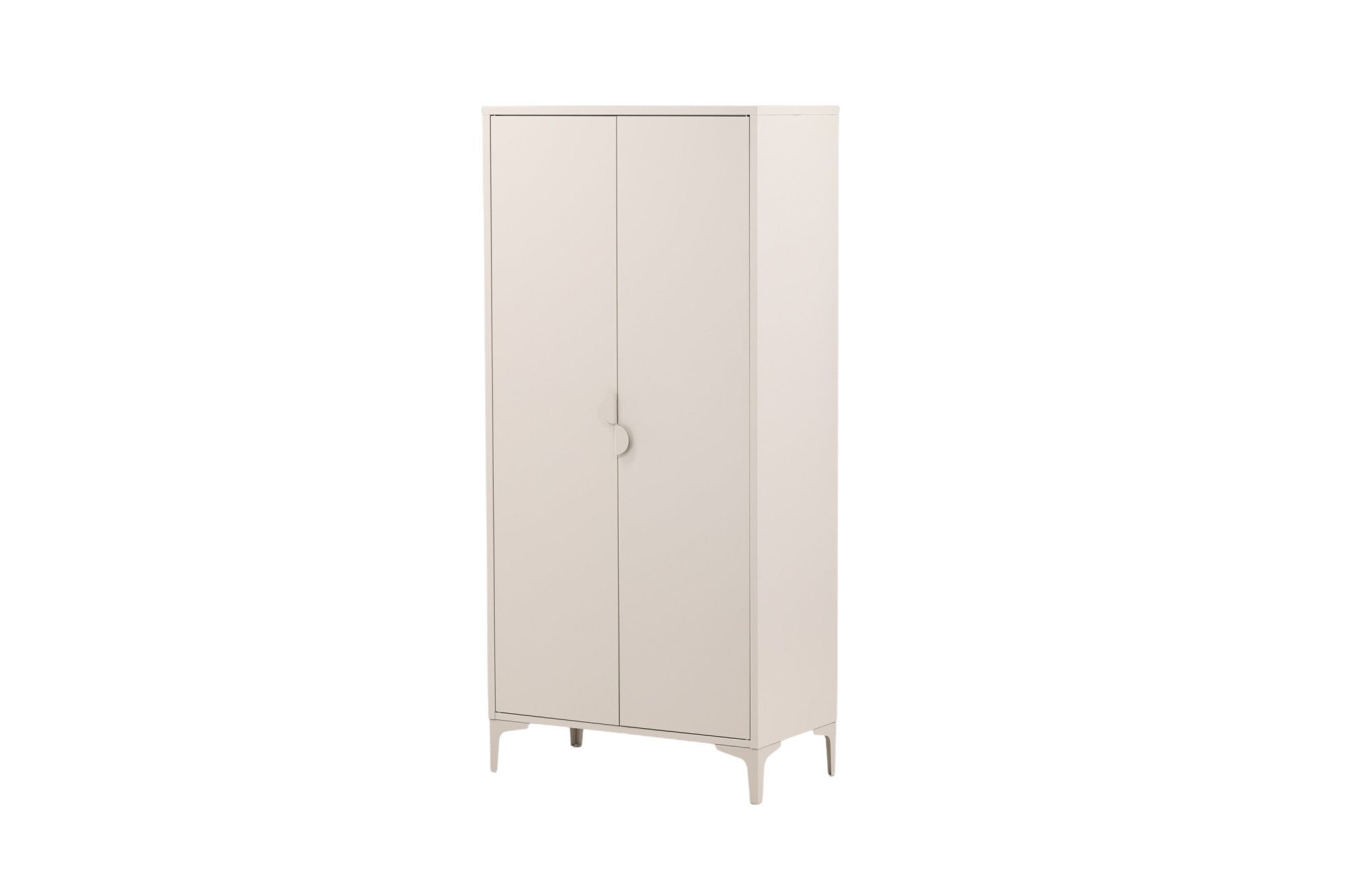 Venture Home Garderobenschrank Piring, Stauraumschrank aus Stahl, 2 Türen, Höhe 183 cm Garderobenschrank, Pulverbeschichtung, Stange, Einlegeböden, modern