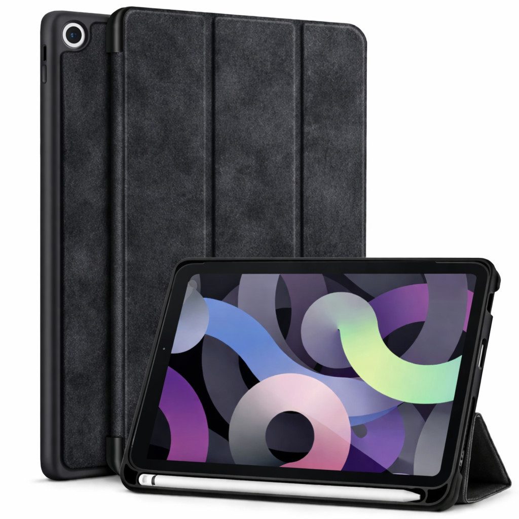 FroShop Tablet-Hülle für Apple iPad 10.2" Zoll 9. / 8. / 7. Generation (2021/2020/2019) 10.2" Zoll, Auto Wake UP / Sleep Standfunktion mit & ohne Stifthalter