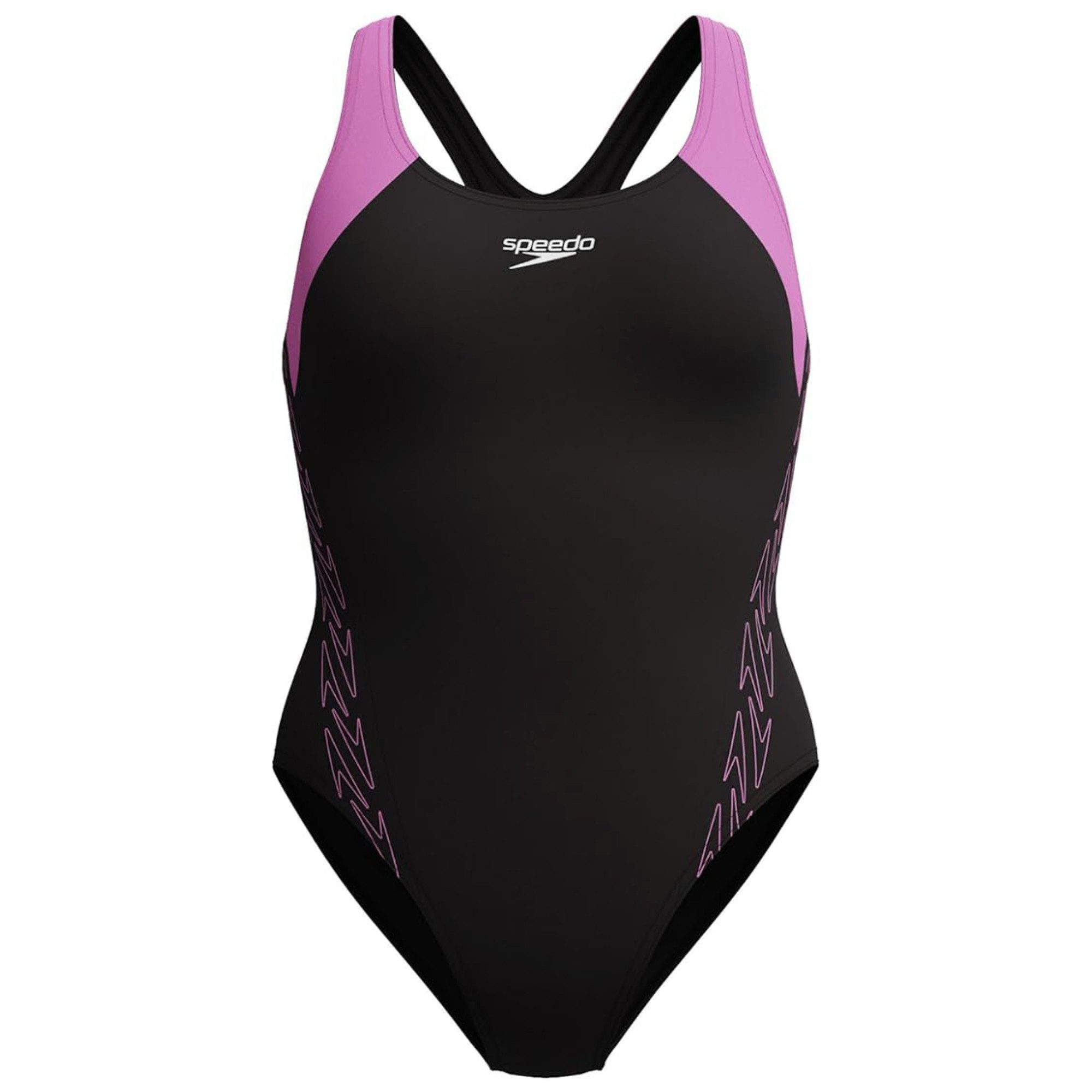 Speedo Schwimmanzug HyberBoom Splice-Racerback-Badeanzug - Neon Violet günstig online kaufen