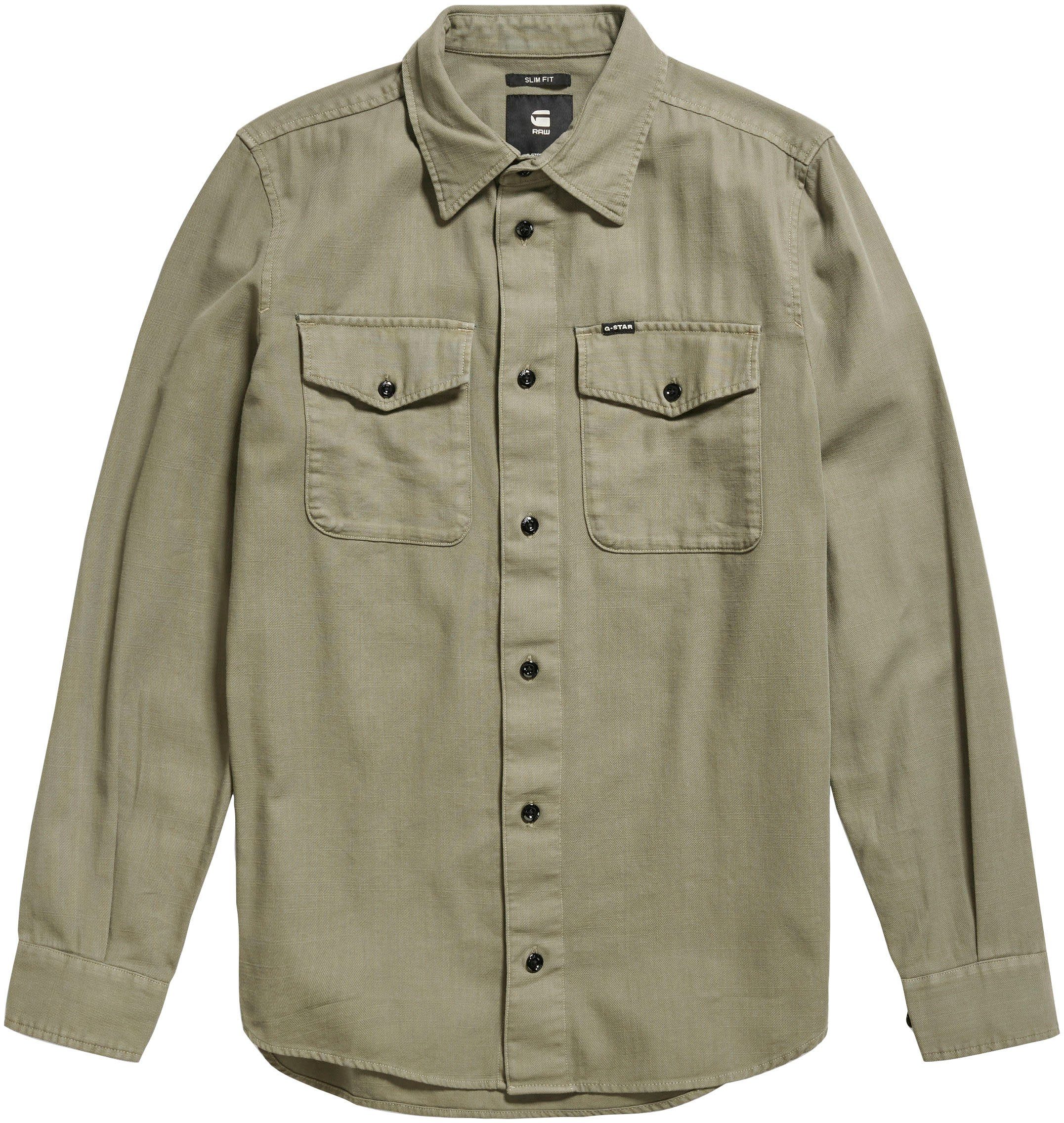 G-STAR Jeanshemd Marine Slim mit Pattentaschen – Bild 5 von 5
