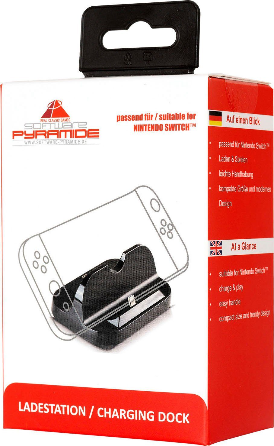 Software Pyramide Docking Station für Nintendo Switch Zubehör Nintendo