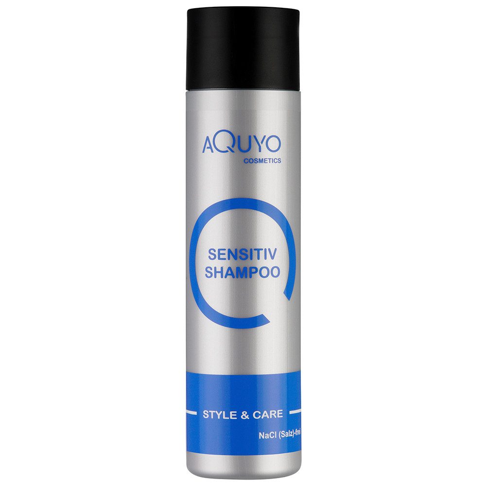 AQUYO Cosmetics Kopfhaut-Pflegeshampoo Style & Care Sensitive Shampoo für trockene, empfindliche Kopfhaut
