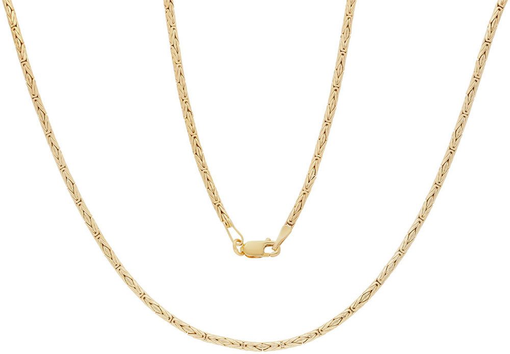 Firetti Königskette Schmuck Geschenk Gold 375 Halsschmuck Halskette 2,5 mm breit