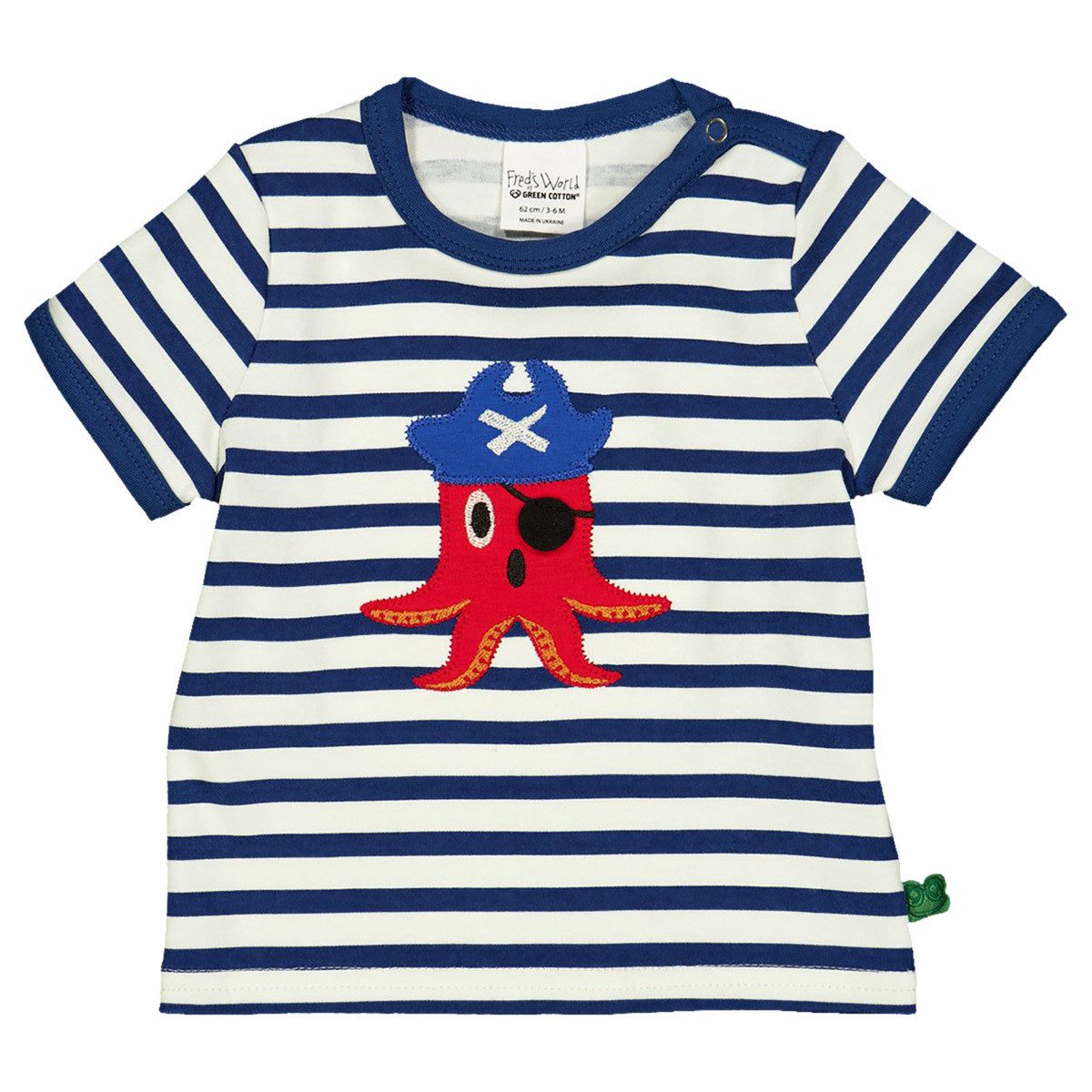 Fred's World by GREEN COTTON T-Shirt 1511094500 Jungen (1-tlg) Shirt, Oberteil, Leibchen, Funktionsshirt, Shortsleeve Shirt
