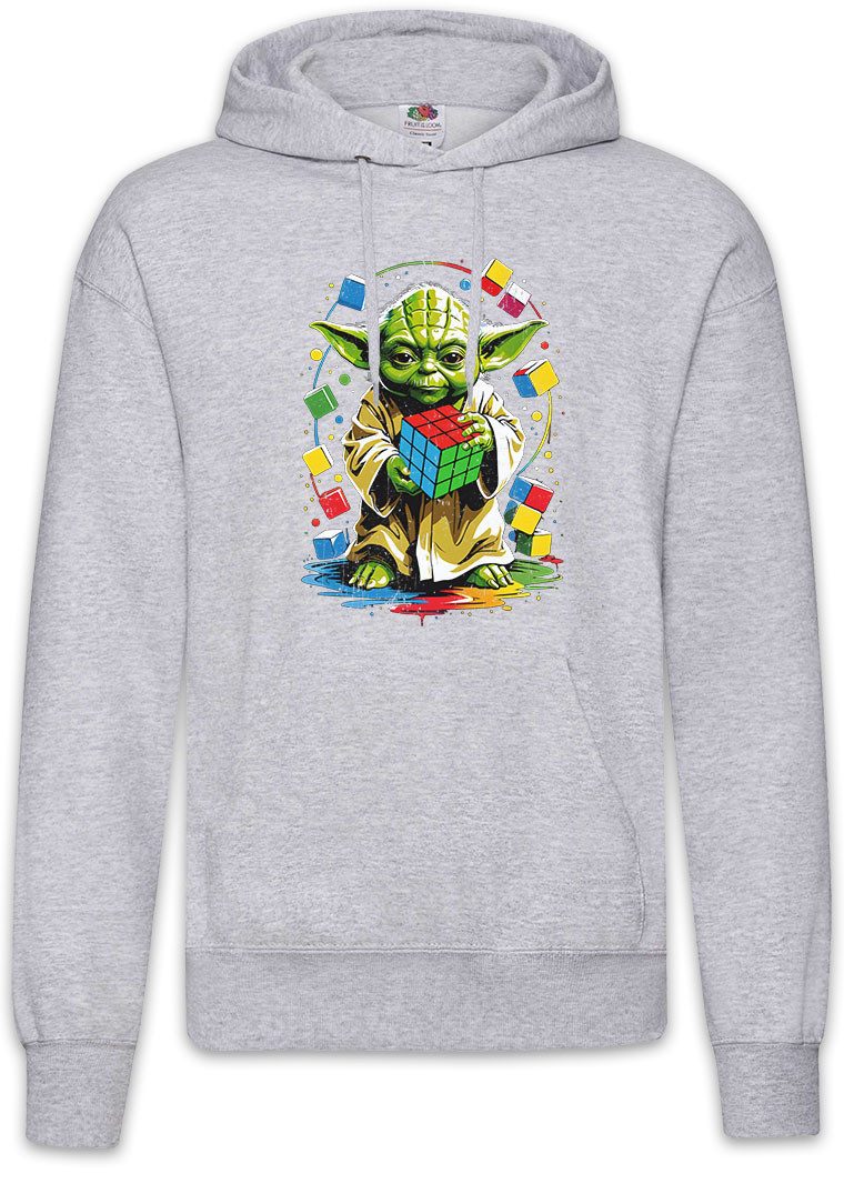 Urban Backwoods Hoodie Master Cube Herren Hoodie Zauberwürfel Wars Yoda 80s günstig online kaufen
