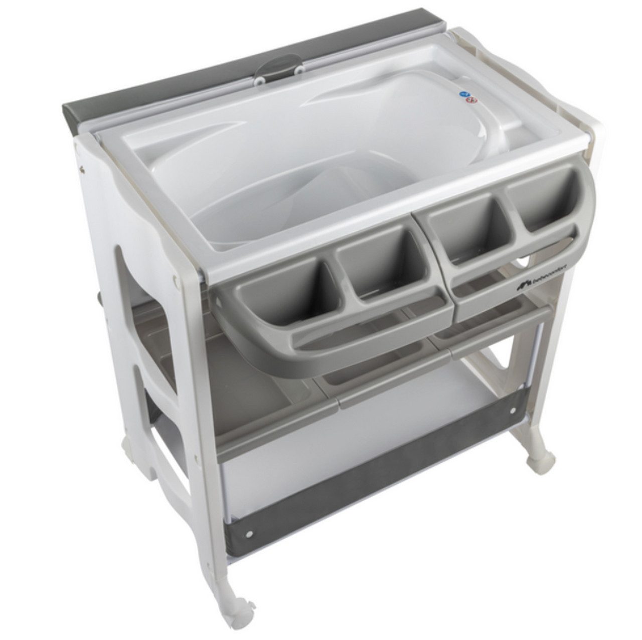 Bebeconfort Wickeltisch Bebeconfort Dolphy Wickelkommode & Badewanne, mobiler 2-in-1 Wickel- &, 2-in-1: Badewanne und Wickeltisch Mehrere Aufbewahrungsfächer Le – Bild 5 von 5
