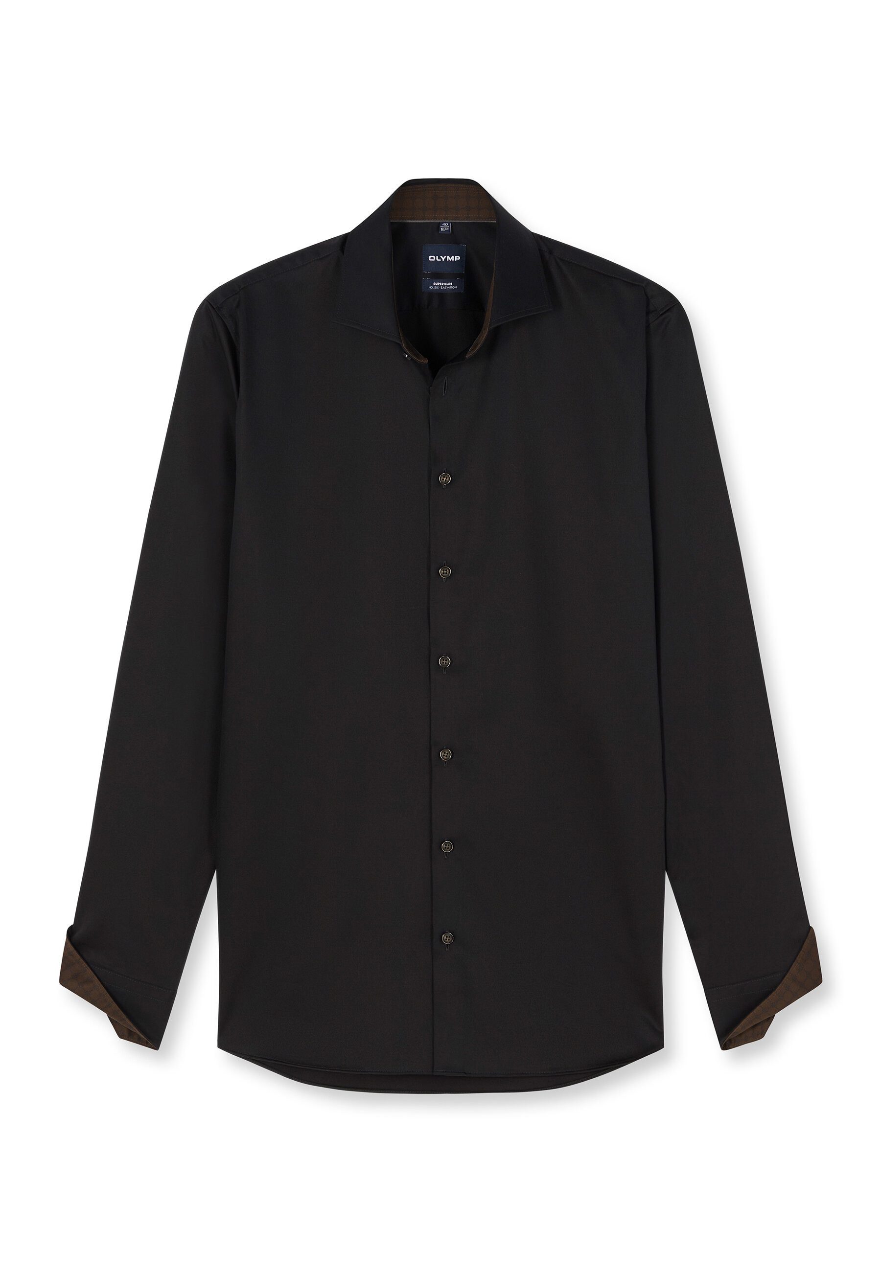 OLYMP Businesshemd OLYMP No. Six, Super Slim, Royal Kent mit extra langem Arm
