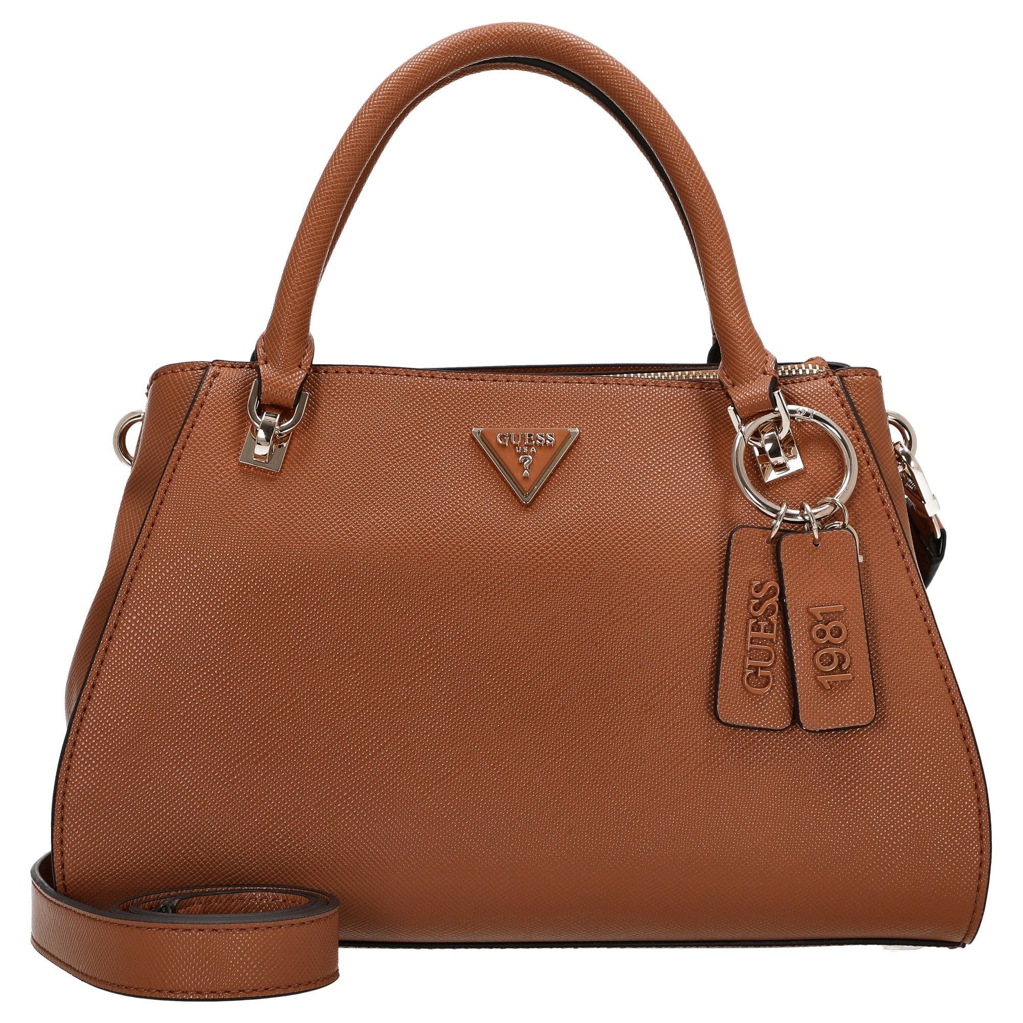 Guess Handtasche Noelle II Luxury - Henkeltasche 24 cm (light cognac)
