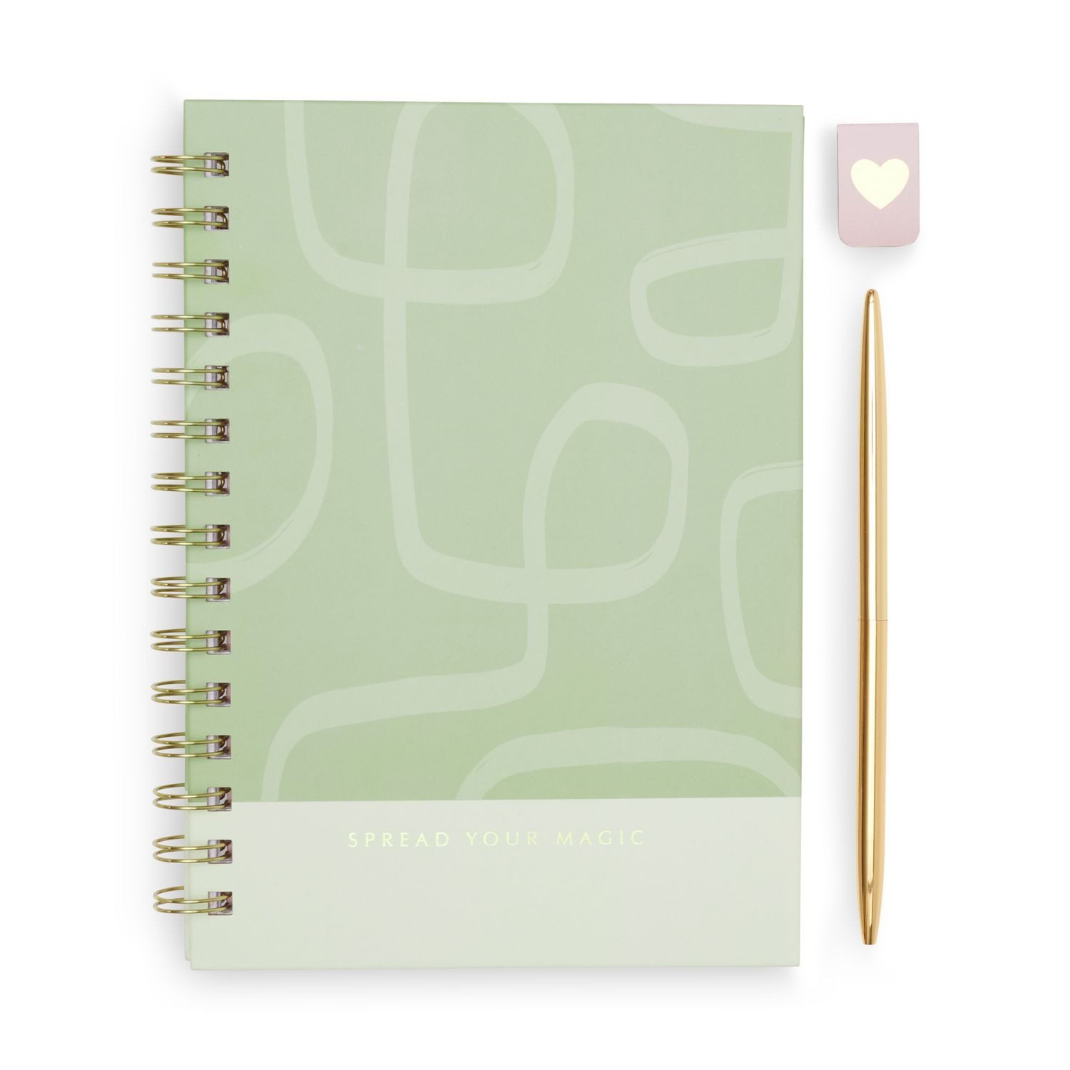 Briefpapier Geschenkset 3-teilig, Pink Matcha