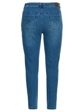 Sheego Stretch-Jeans Große Größen skinny, mit vorverlegter Teilungsnaht