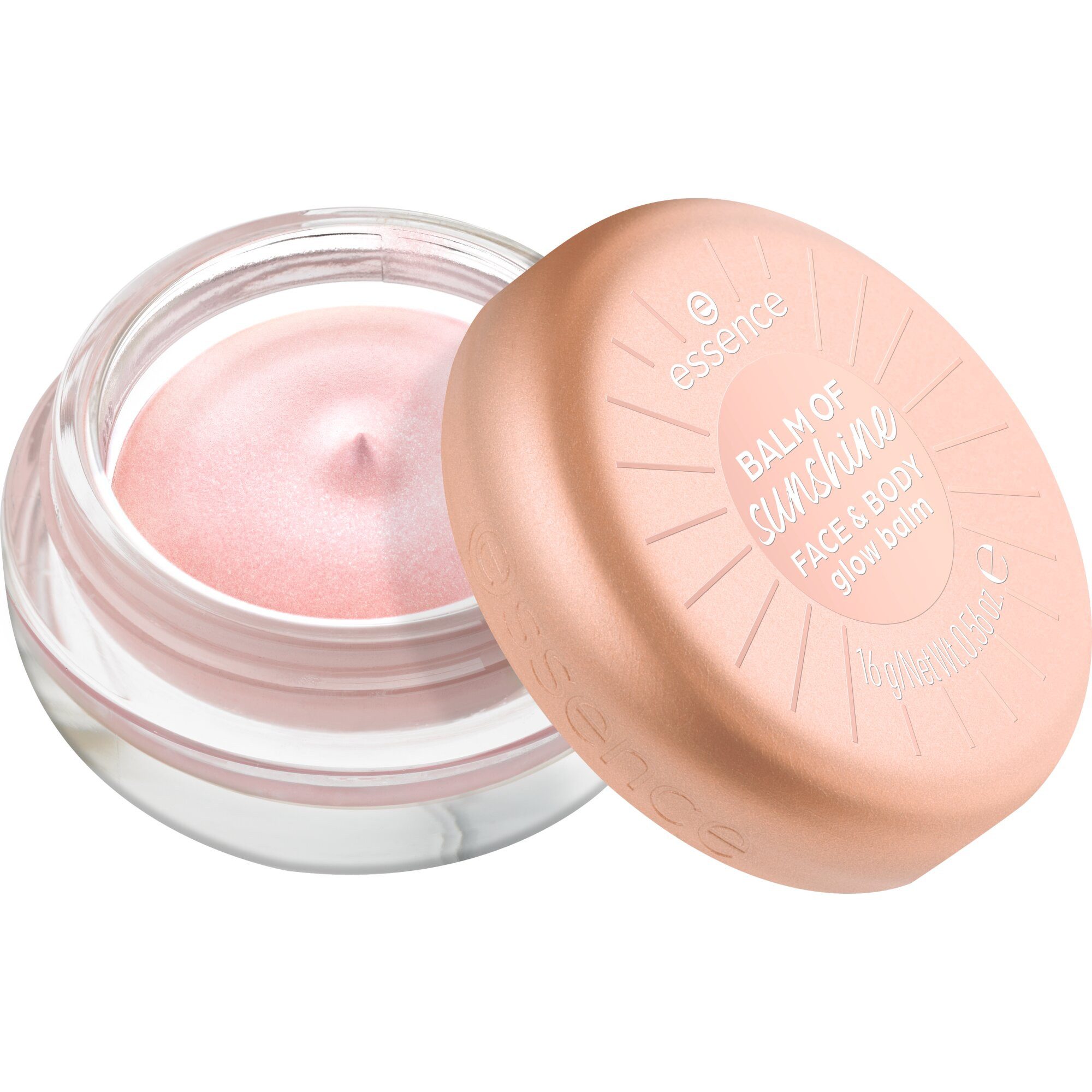 Essence Bronzer-Puder BALM OF sunshine FACE & BODY glow balm, 3-tlg.