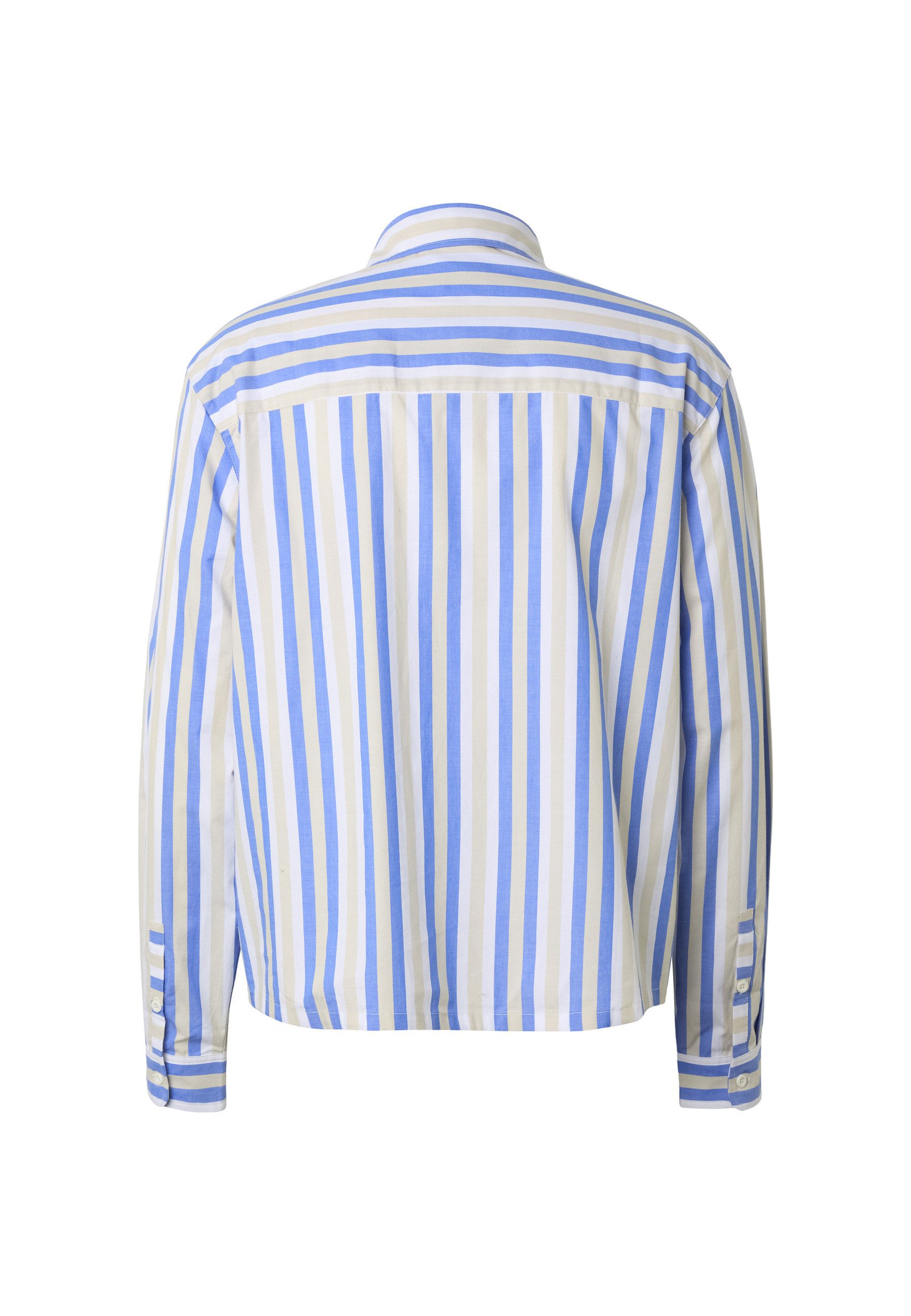 Karl Kani Langarmhemd Karl Kani Kani Jeans Stripe Oversized Shirt (1-tlg)
