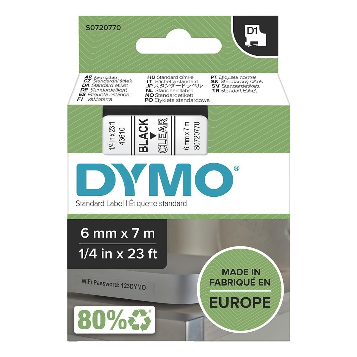 schwarz auf transparent