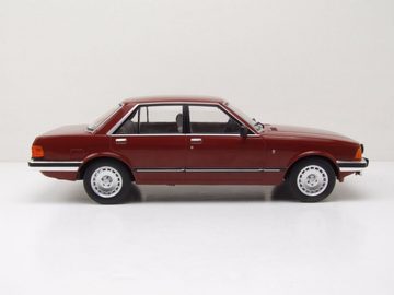 MCG Modellauto Ford Granada MK2 2.8 Ghia 1982 dunkelrot metallic Modellauto 1:18 MCG, Maßstab 1:18