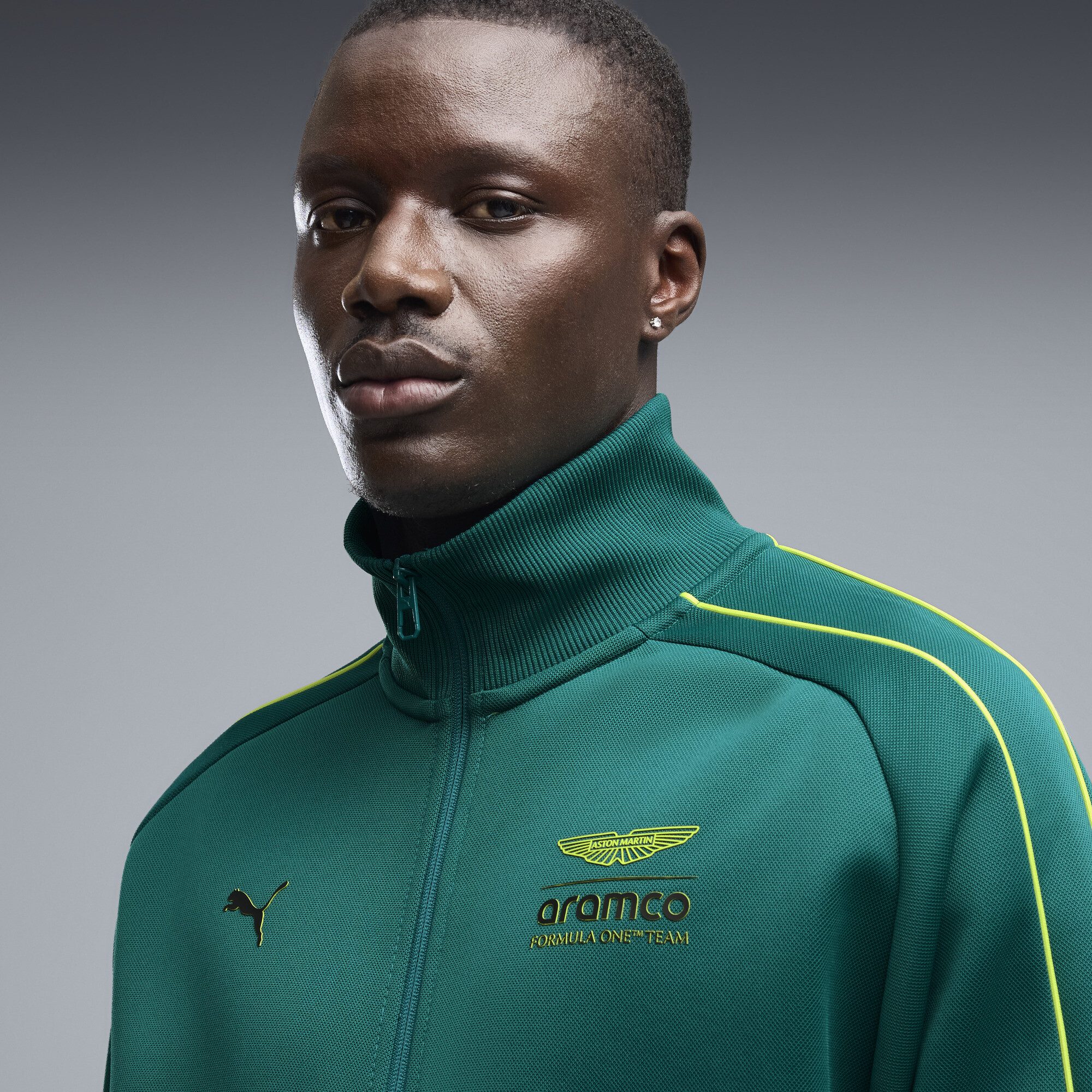 PUMA Sweatjacke PUMA x ASTON MARTIN ARAMCO F1® TEAM T7 Trainingsjacke Herren