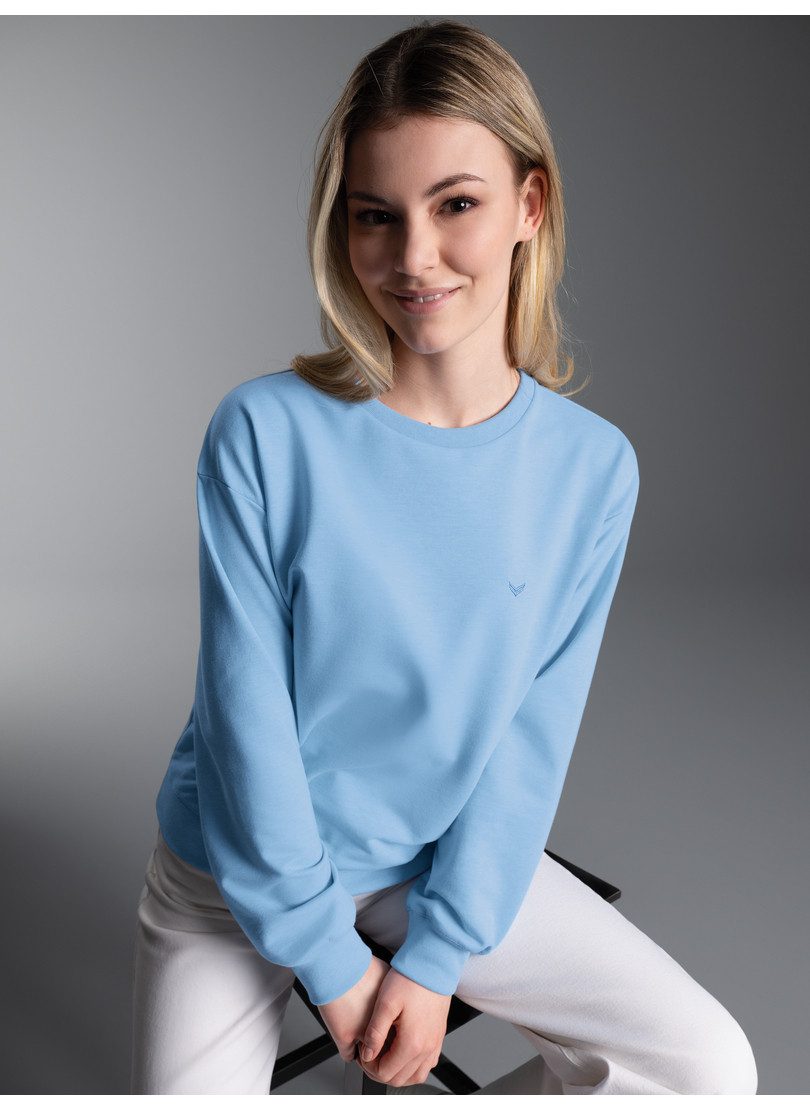 Trigema Sweatshirt TRIGEMA Dünnes Sweatshirt