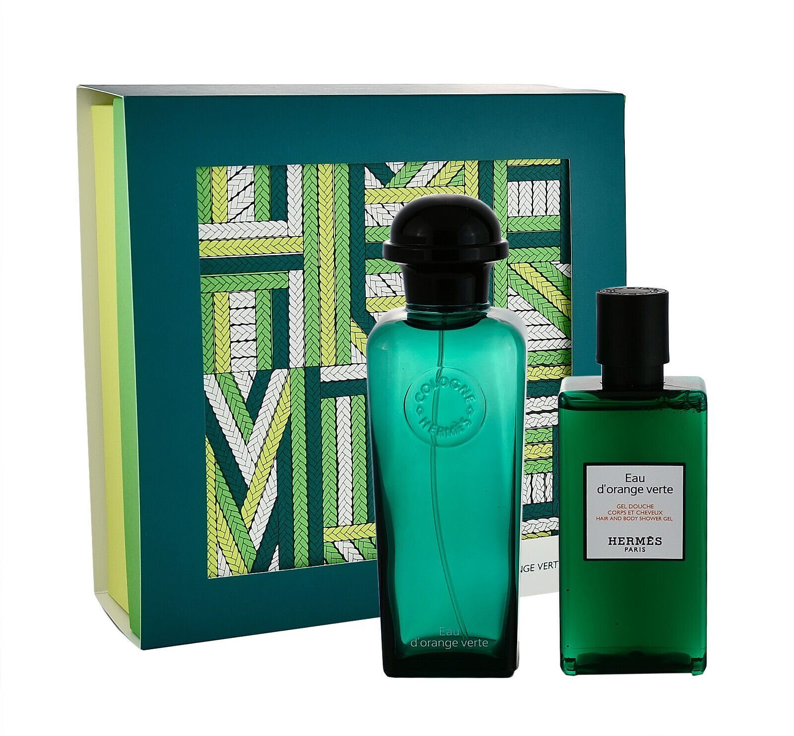 HERMÈS Duft-Set HERMES EAU DÓRANGE VERTE PERFUME EDC 100ML + SG 80ML