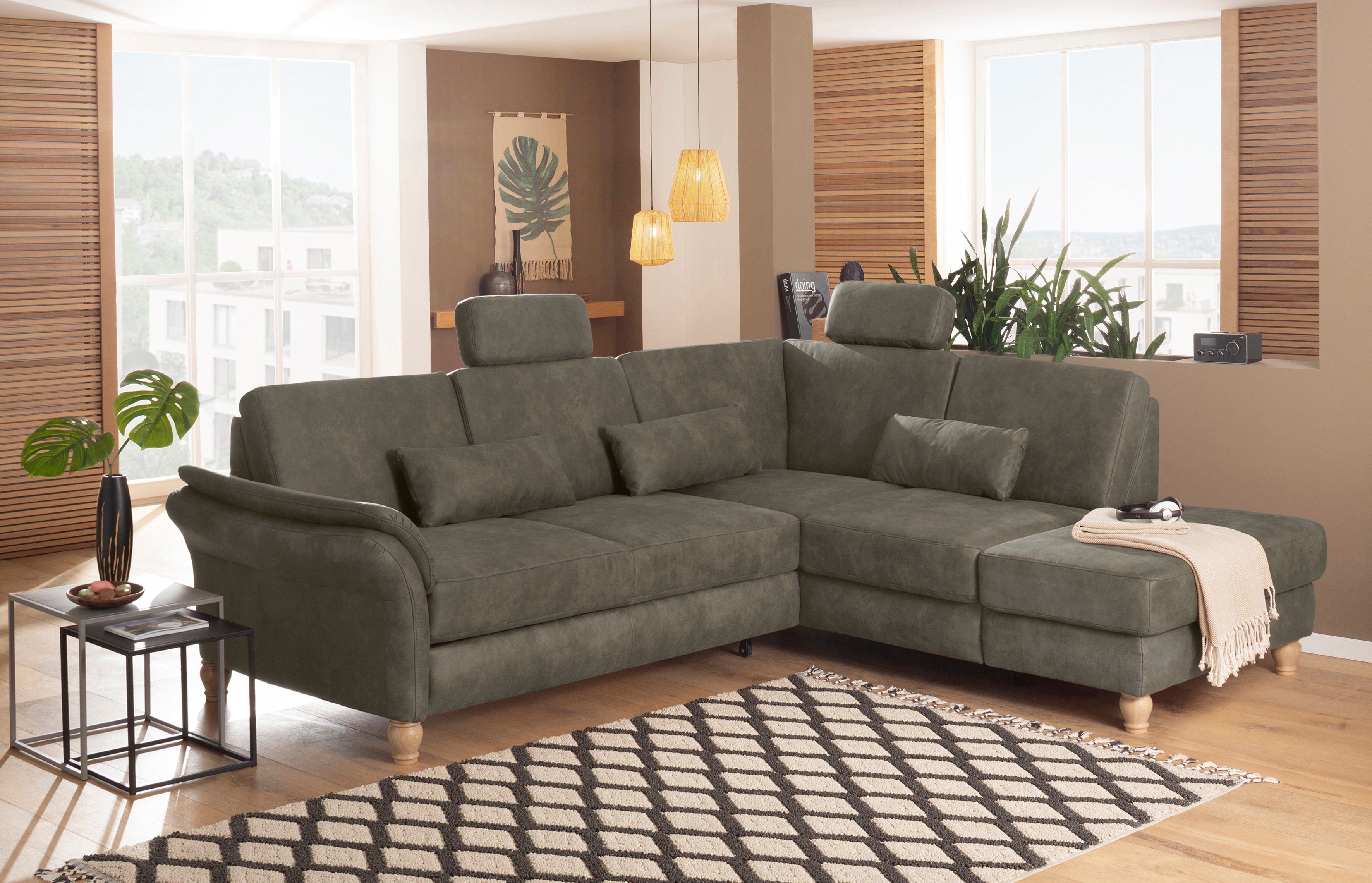 Home affaire Ecksofa Palace L-Form, incl. günstig online kaufen