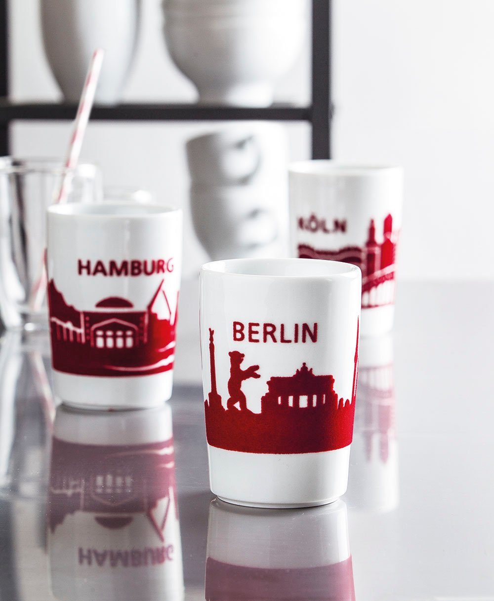 KAHLA Becher touch! Skyline 0,35 l, Porzellan, Made in Germany