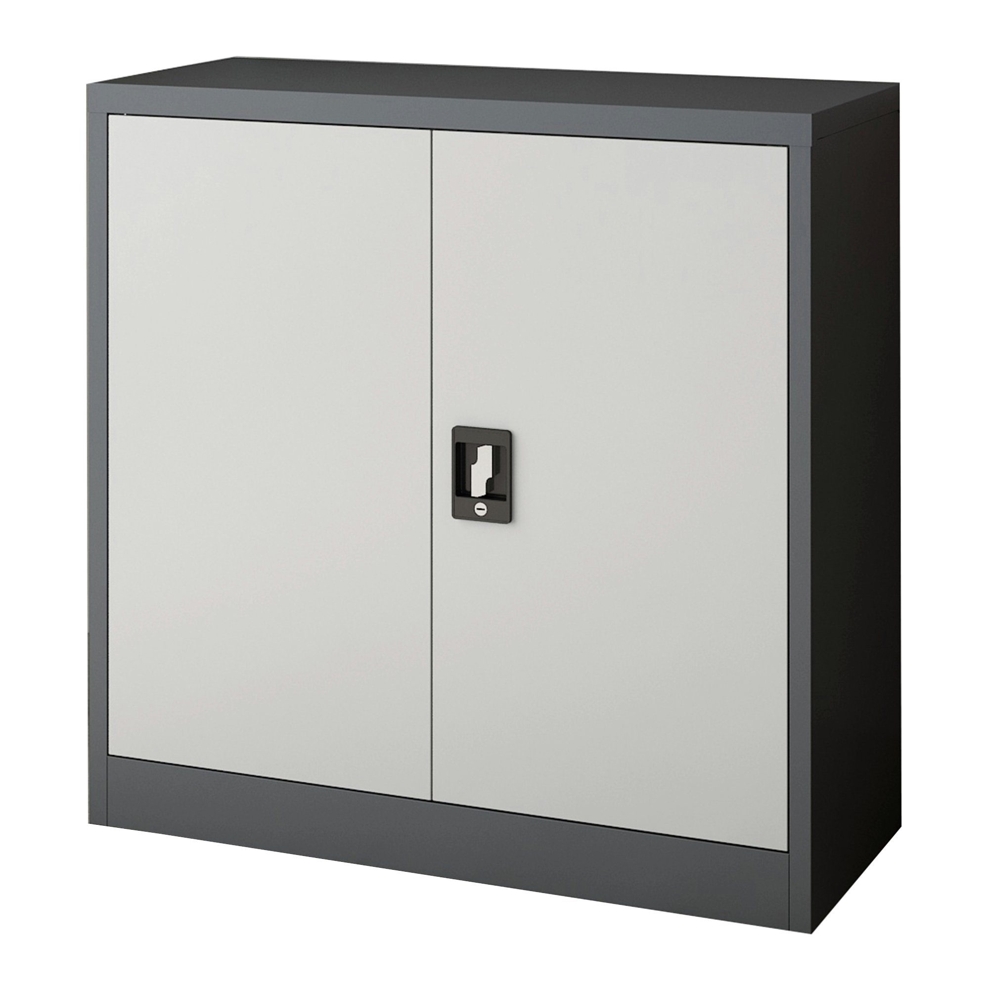 en.casa Aktenschrank »Molise« Büroschrank 90x40x90cm Stahl günstig online kaufen