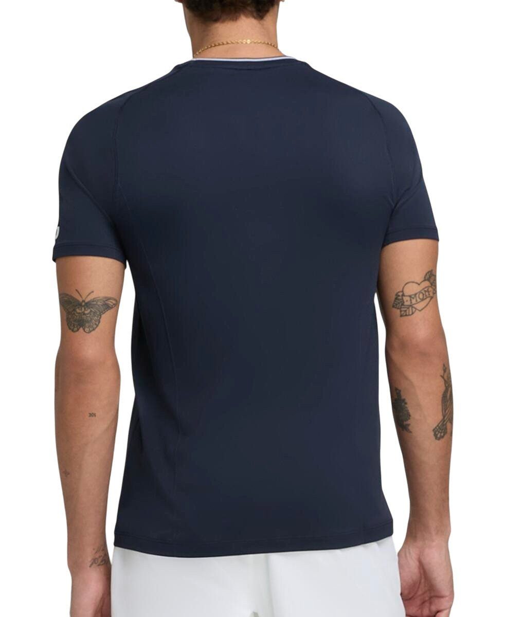 Wilson T-Shirt Crew Team Seamless navyblau Herren