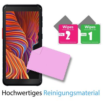 CoolGadget Schutzfolie Panzerfolie für Samsung Galaxy XCover 5, (9H Härtegrad, 2x Schutzglas, 1xReinigungset), Displayfolie Panzer Schutzfolie 2 Stück für Samsung XCover 5 Glasfolie