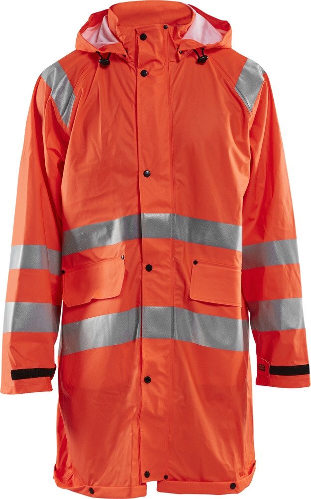 Blåkläder Warnschutz-Shirt High Vis Regenjacke Level 1