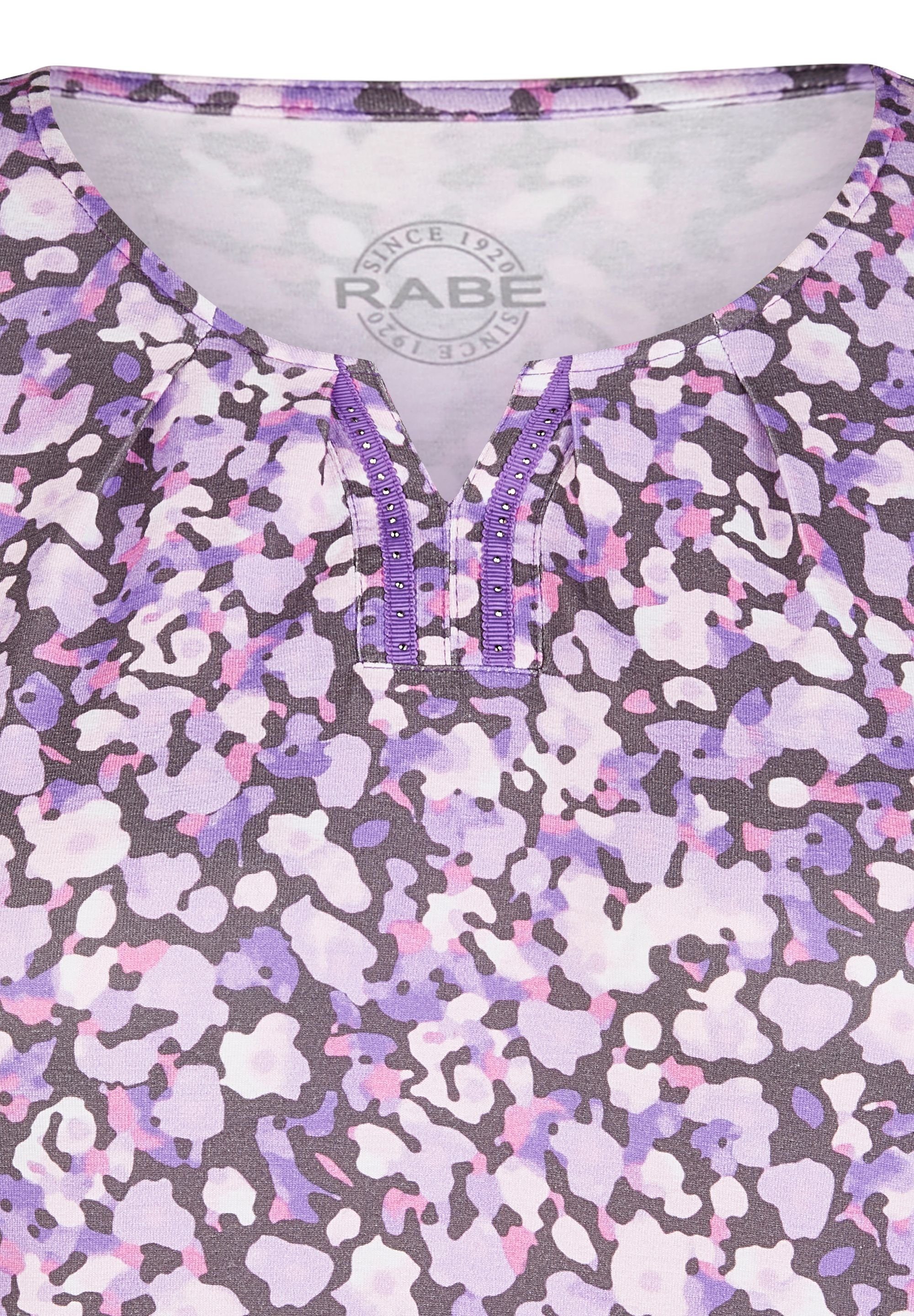 Rabe Print-Shirt 1099 Schwarz