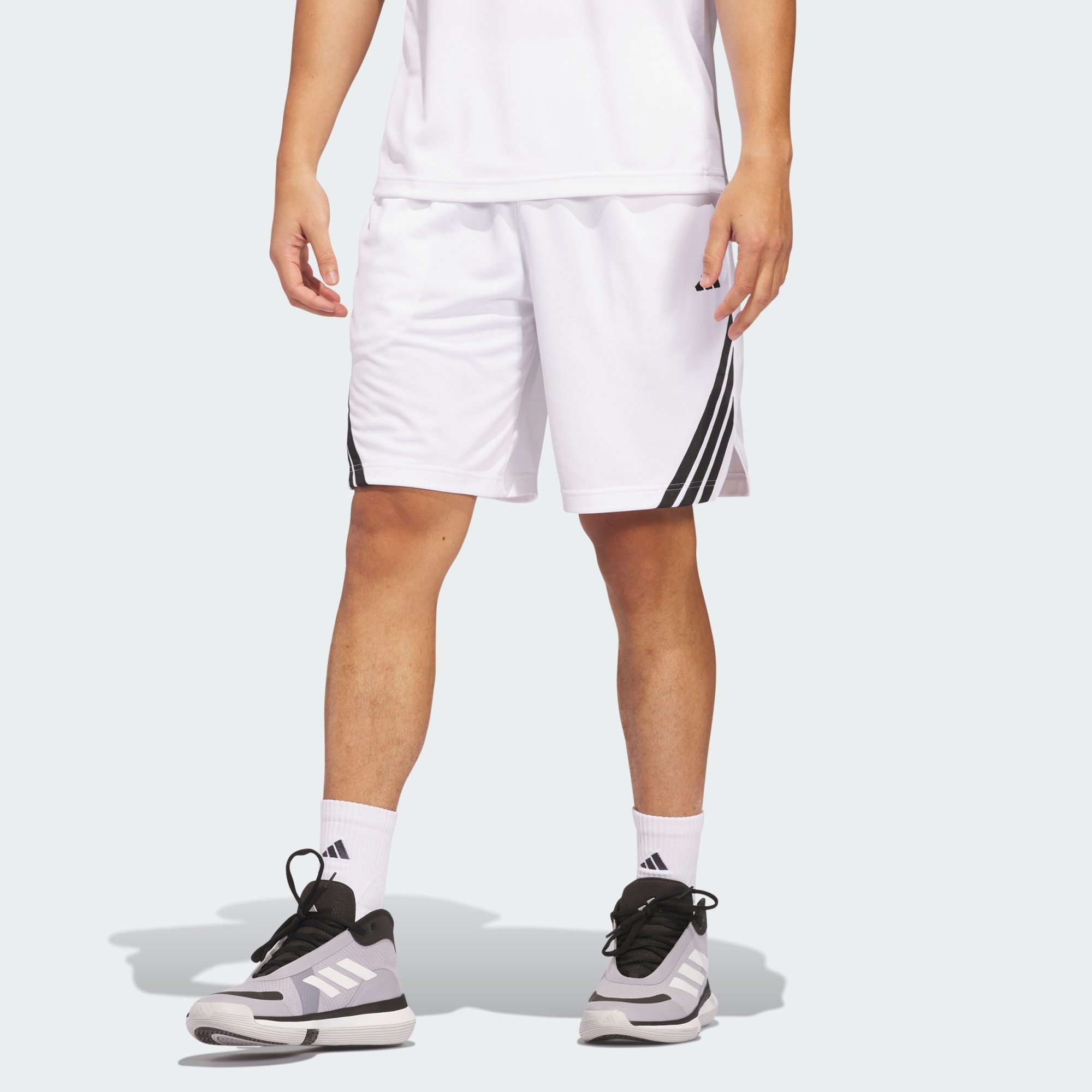 adidas Performance Sweatshorts LEGENDS 3-STREIFEN BASKETBALL SHORTS (1-tlg) günstig online kaufen