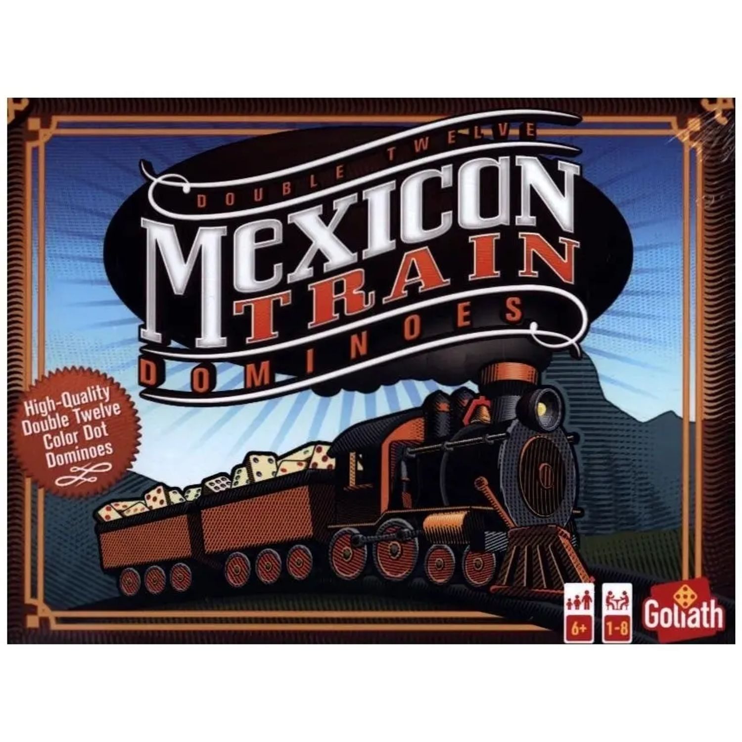 Goliath Toys Spiel Mexican Train Dominoes