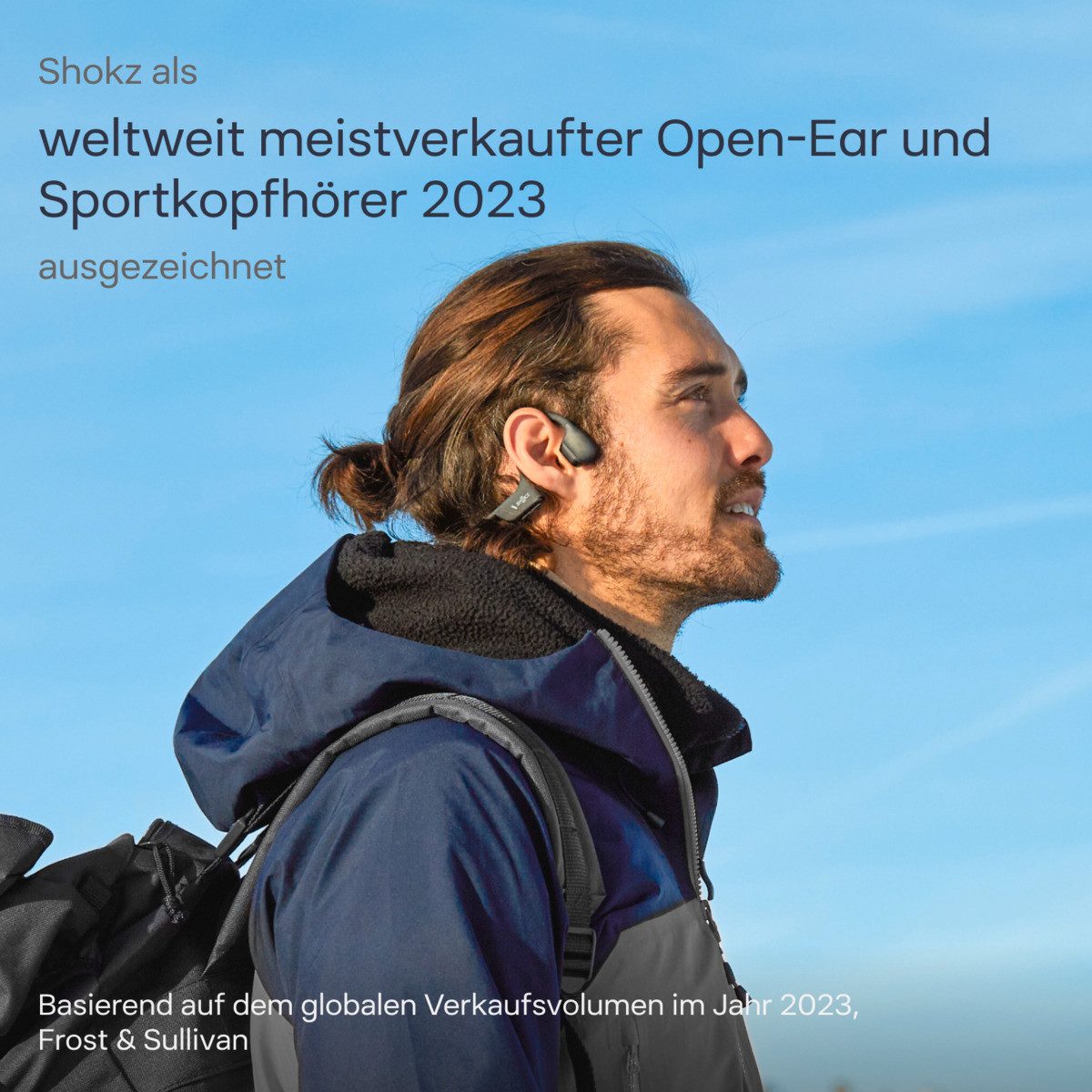 Shokz OpenRun Pro 2 Mini Schwarz Bluetooth-Kopfhörer
