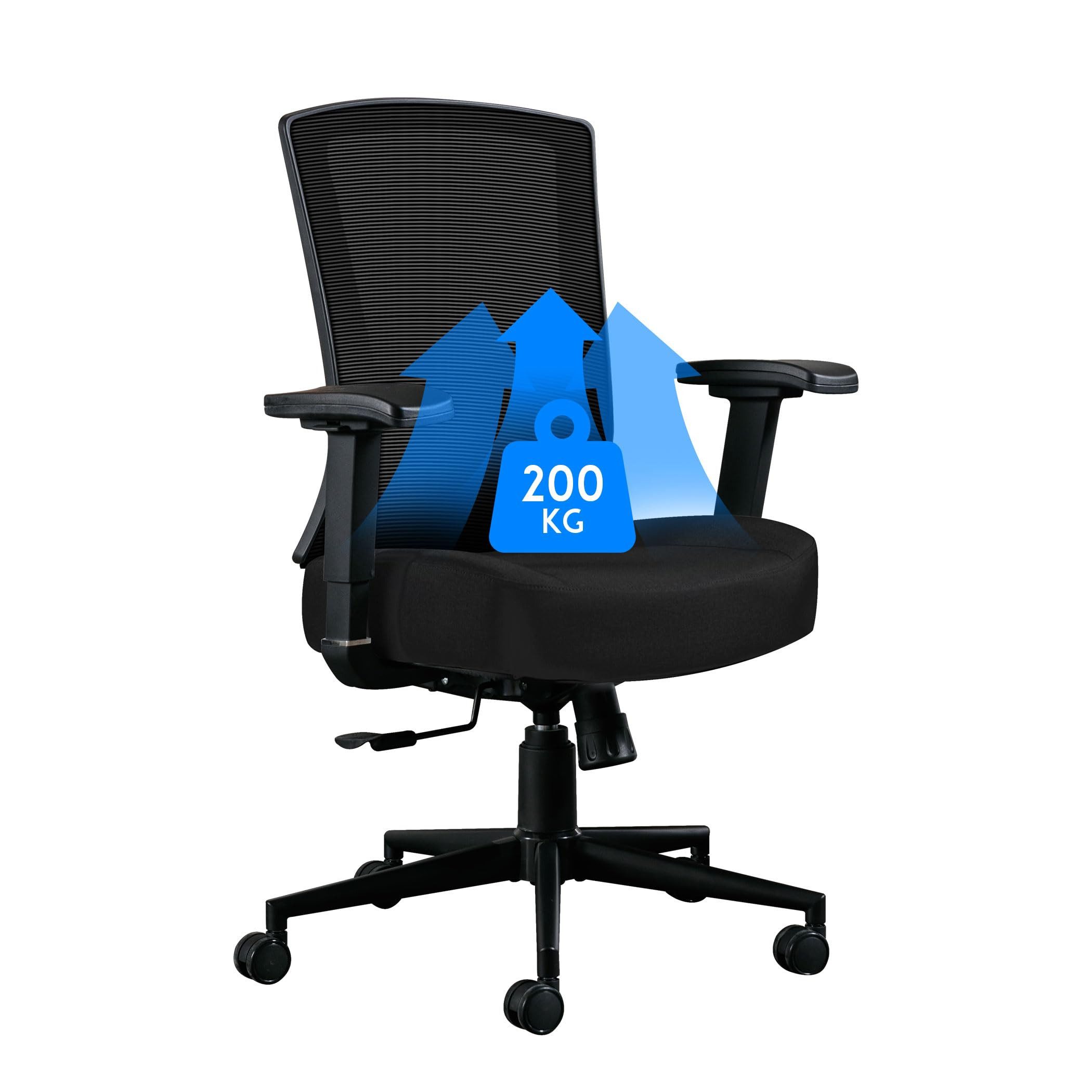 FANTASYLAB Bürostuhl Hoher Rücken Ergonomischer Stuhl günstig online kaufen