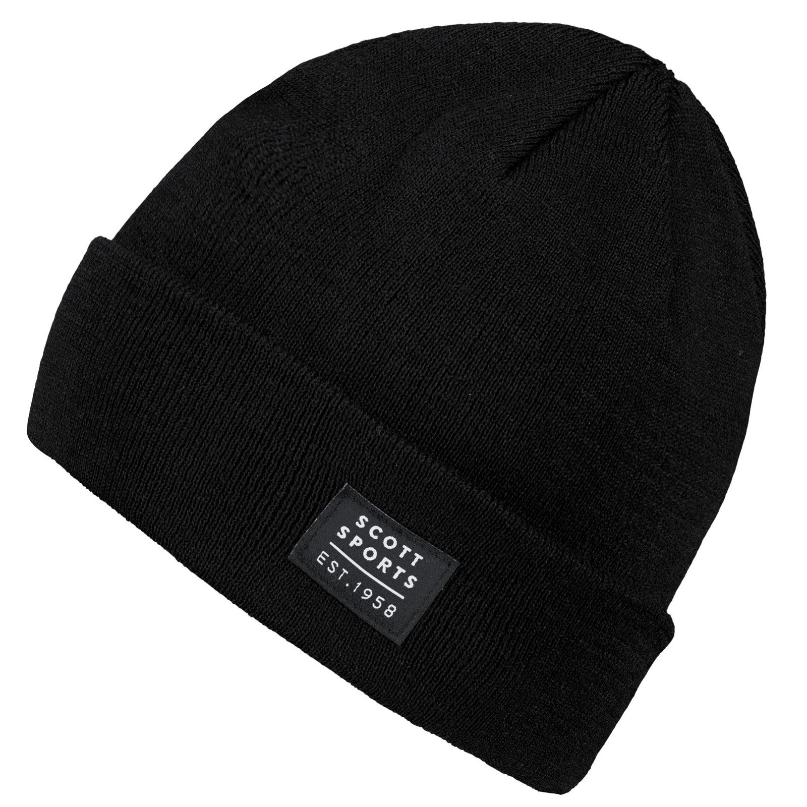 Scott Beanie Team 20 Merino mit Logo-Patch
