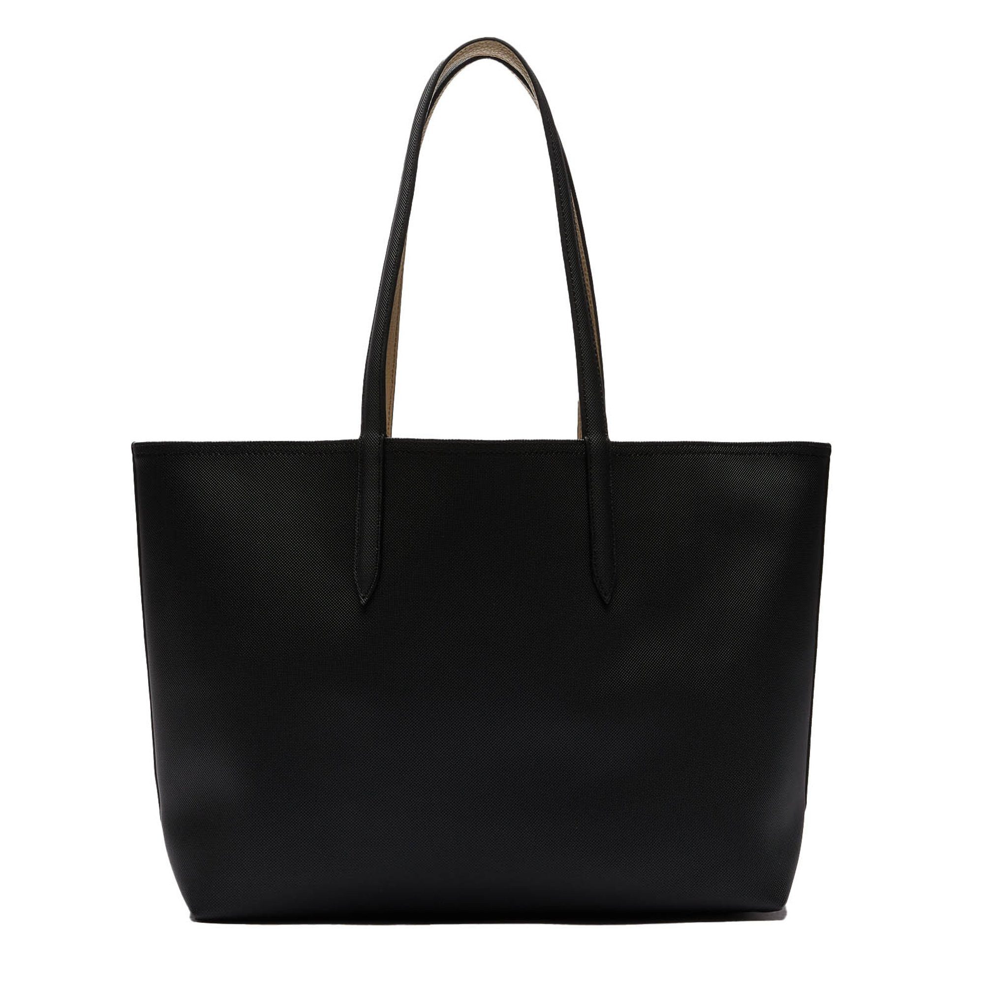 Lacoste Henkeltasche Damen Handtasche Lederimitat