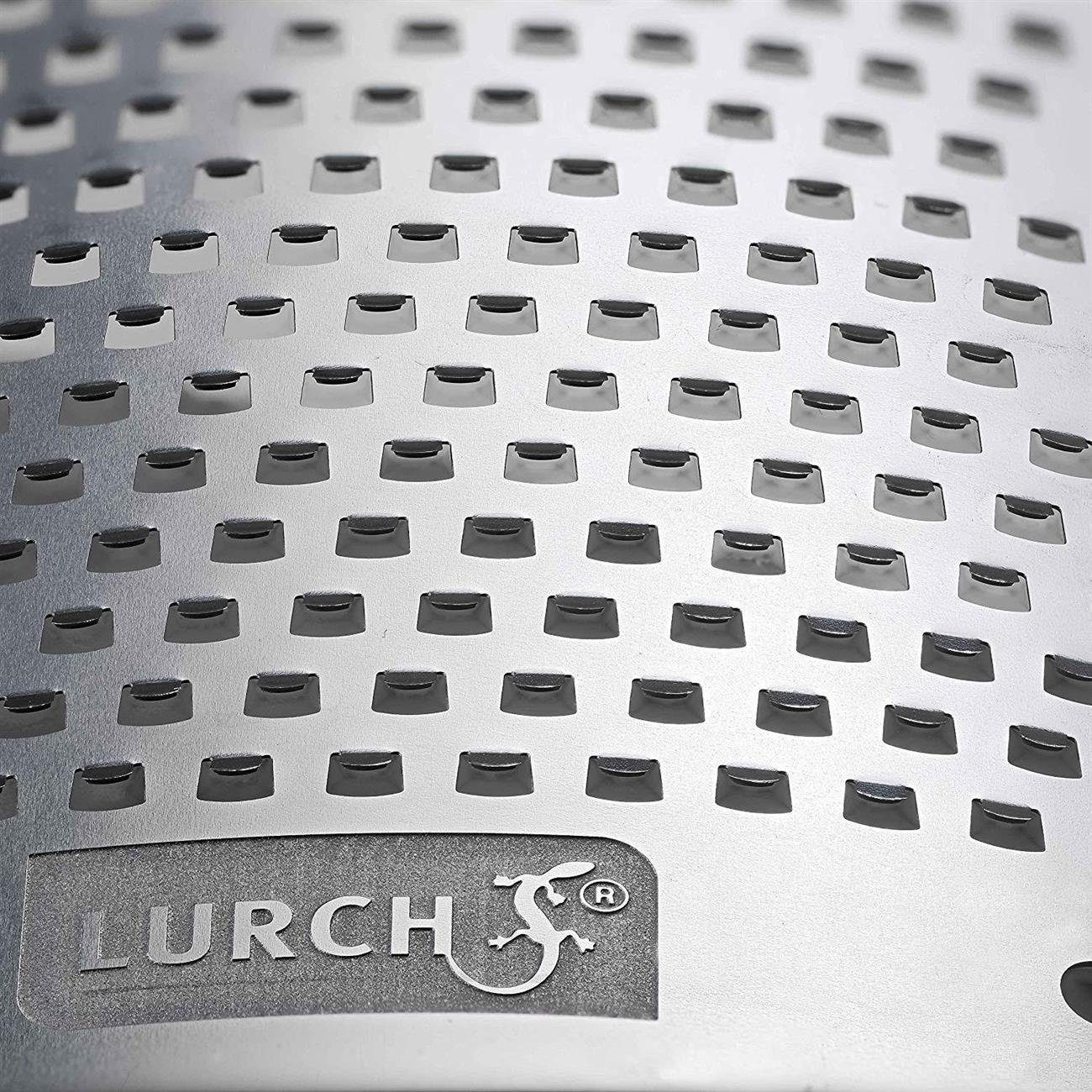 Lurch Zitronenreibe Tango RT34 fein Edelstahl Reibe Zitrusfrüchte Muskat Parmesan