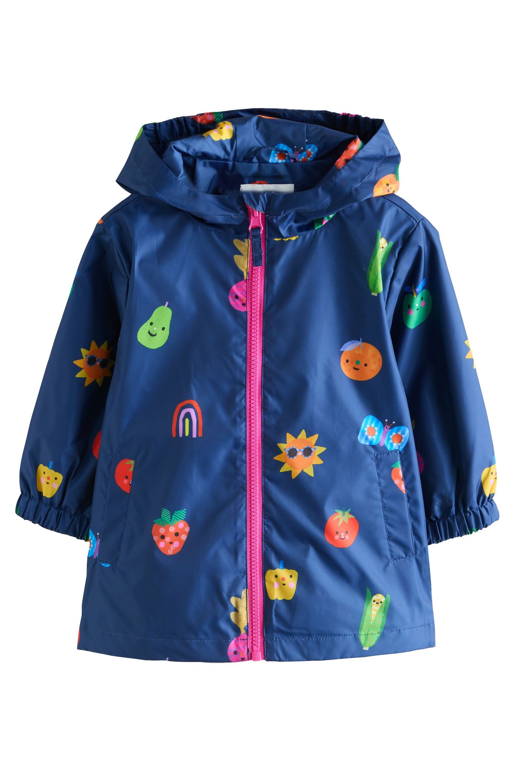 Regenjacke Spritzwasserabweisende Regenjacke mit Print