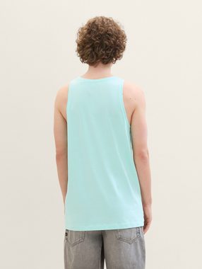 TOM TAILOR Denim T-Shirt Tanktop mit Print