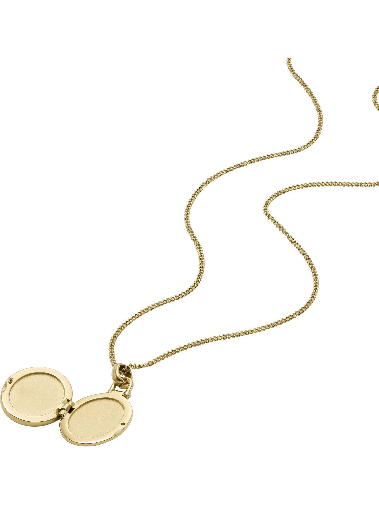 Fossil Collier Fossil Damen-Kette Edelst...