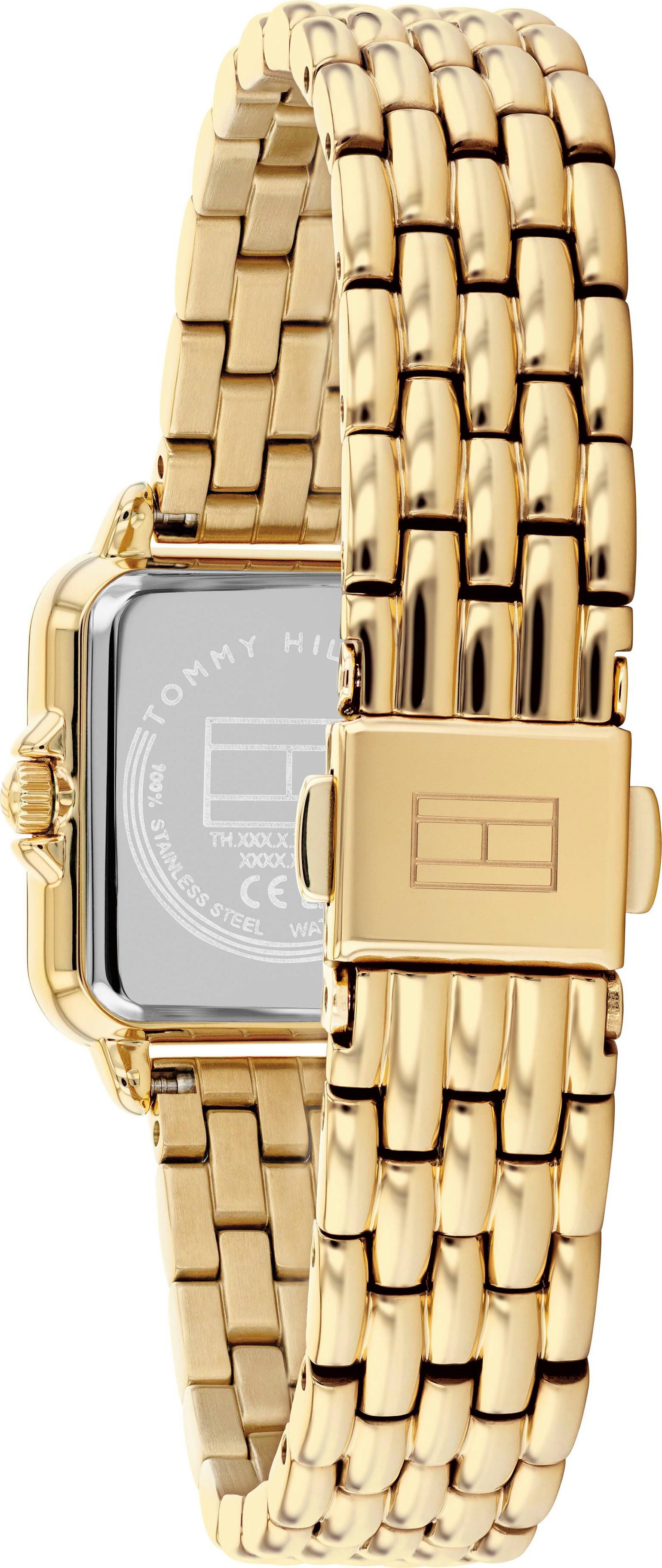 Tommy Hilfiger Quarzuhr MIA 1782858, Armbanduhr, Damenuhr, Metallarmband, analog