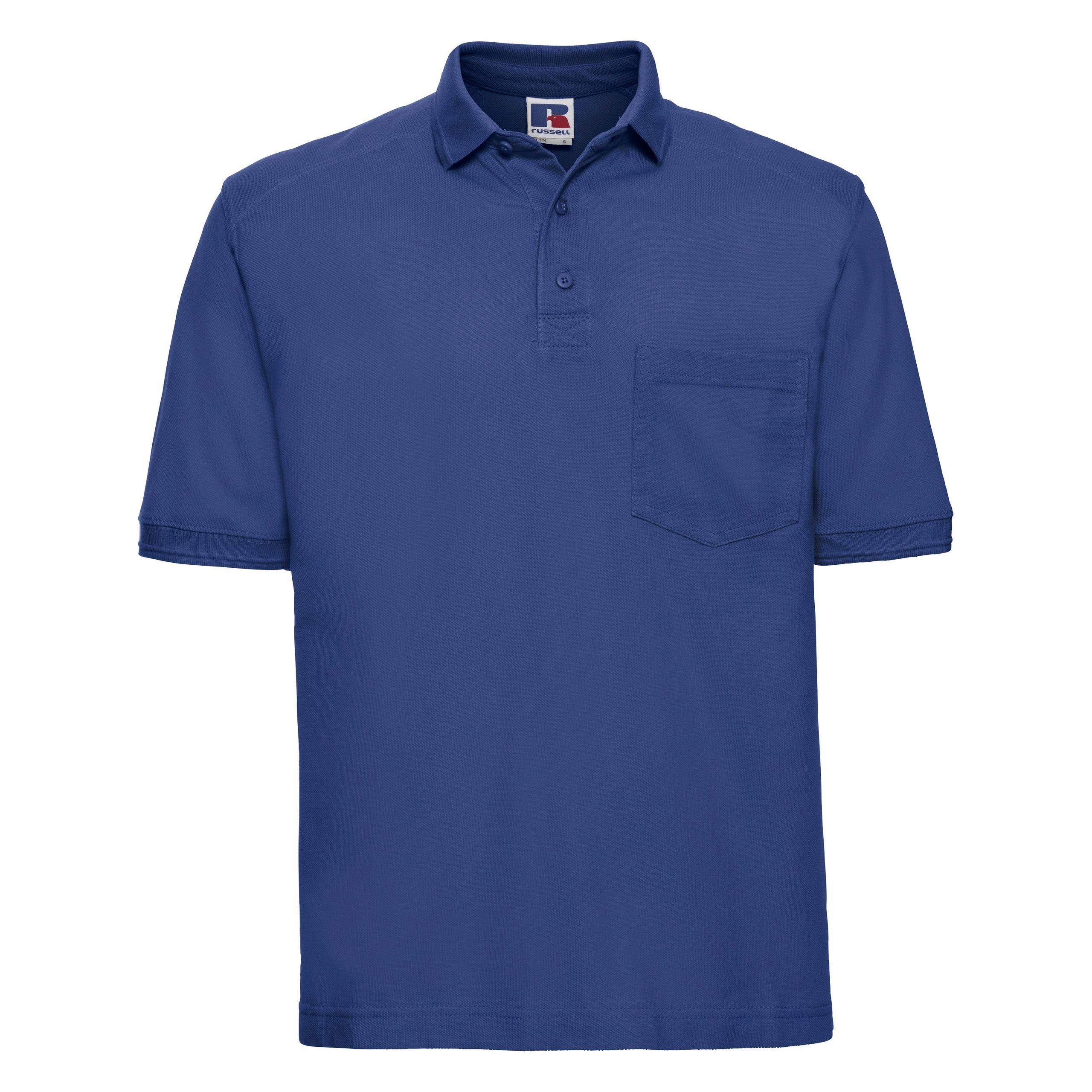 Russell Poloshirt Herren Polohemd Z011 Workwear auch in großen Größen Bright Royal