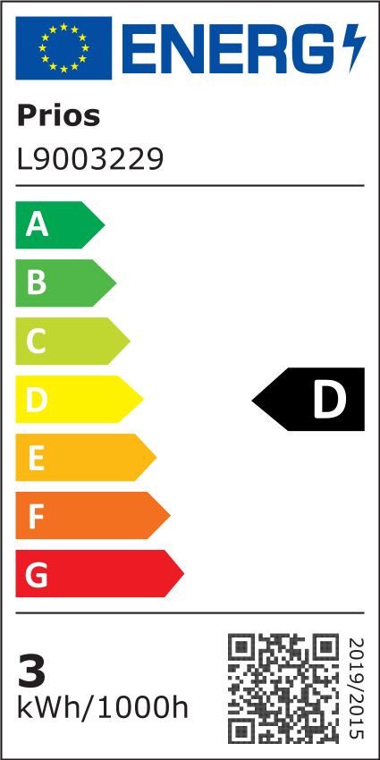 Energieeffizienzklasse: 