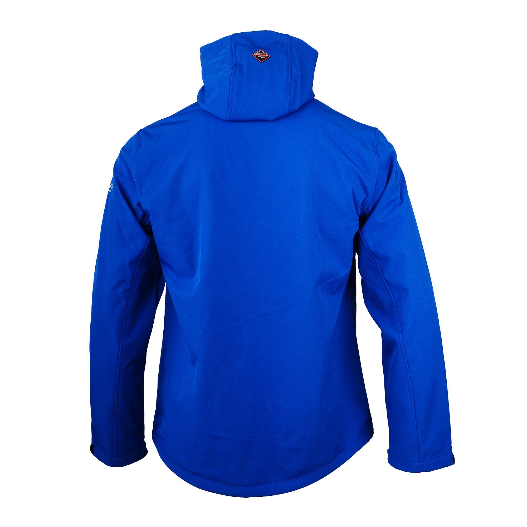 Wassersäule Royal Azul Herren, Softshelljacke 3.000mm für Mengali Hood Joluvi