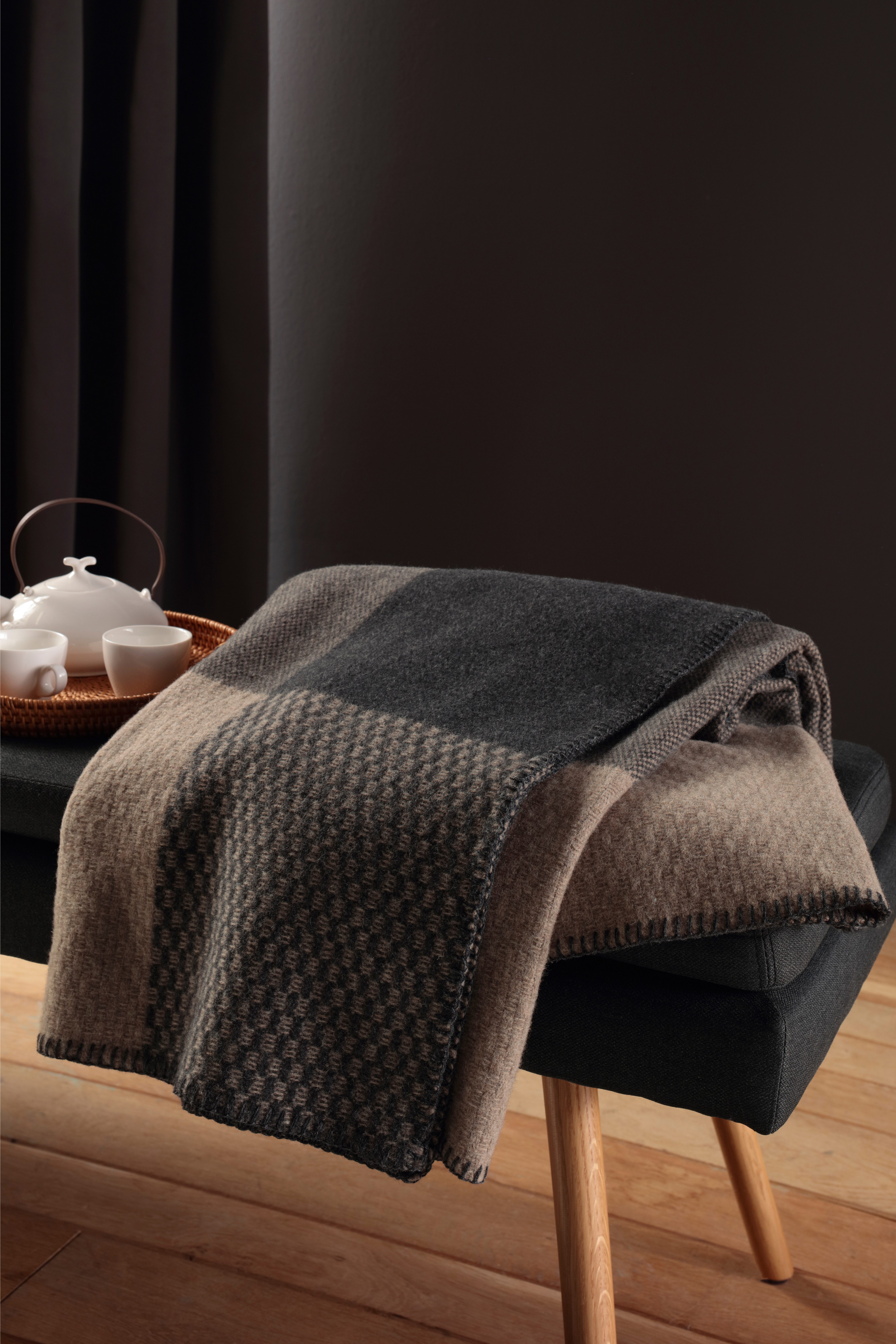 Wolldecke Wolldecke Merino, Biederlack, mit 100% Merinowolle