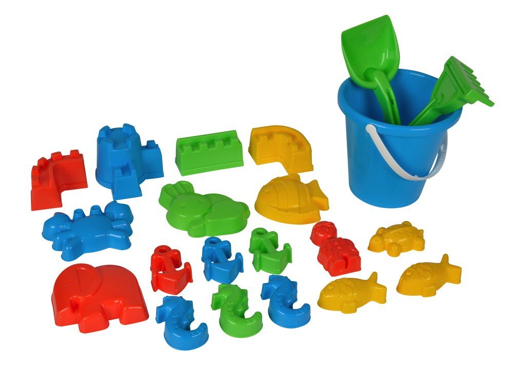 SIMBA Sandform-Set Outdoor Spielzeug Sand & Strand Set zufällige Auswahl 10 günstig online kaufen