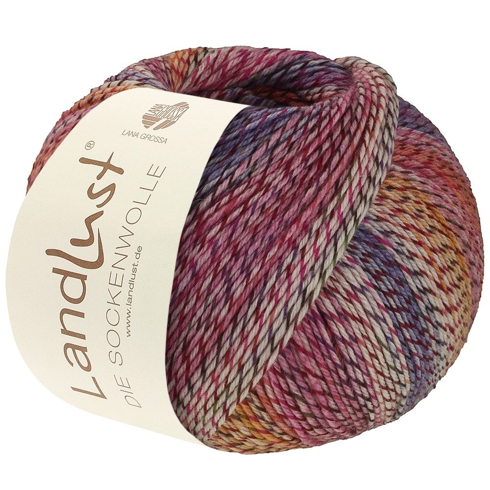 LANA GROSSA LANDLUST DIE SOCKENWOLLE Häkelwolle, 420 m (4-fach Sockenwolle von Lana Grossa und Landlust), 100 g