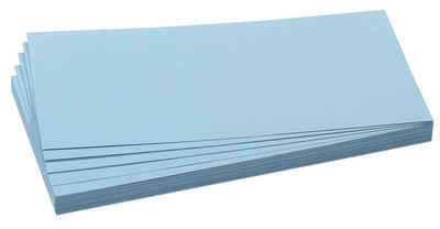 FRANKEN Scheibenfrostschutz FRANKEN Moderationskarte, Rechteck, 205 x 95 mm, hellblau